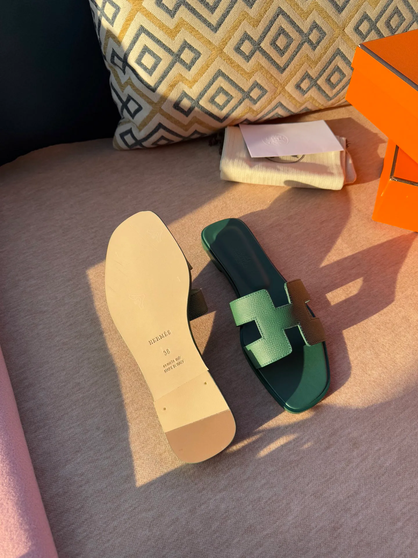 Шлепанцы Женские Hermes 18661