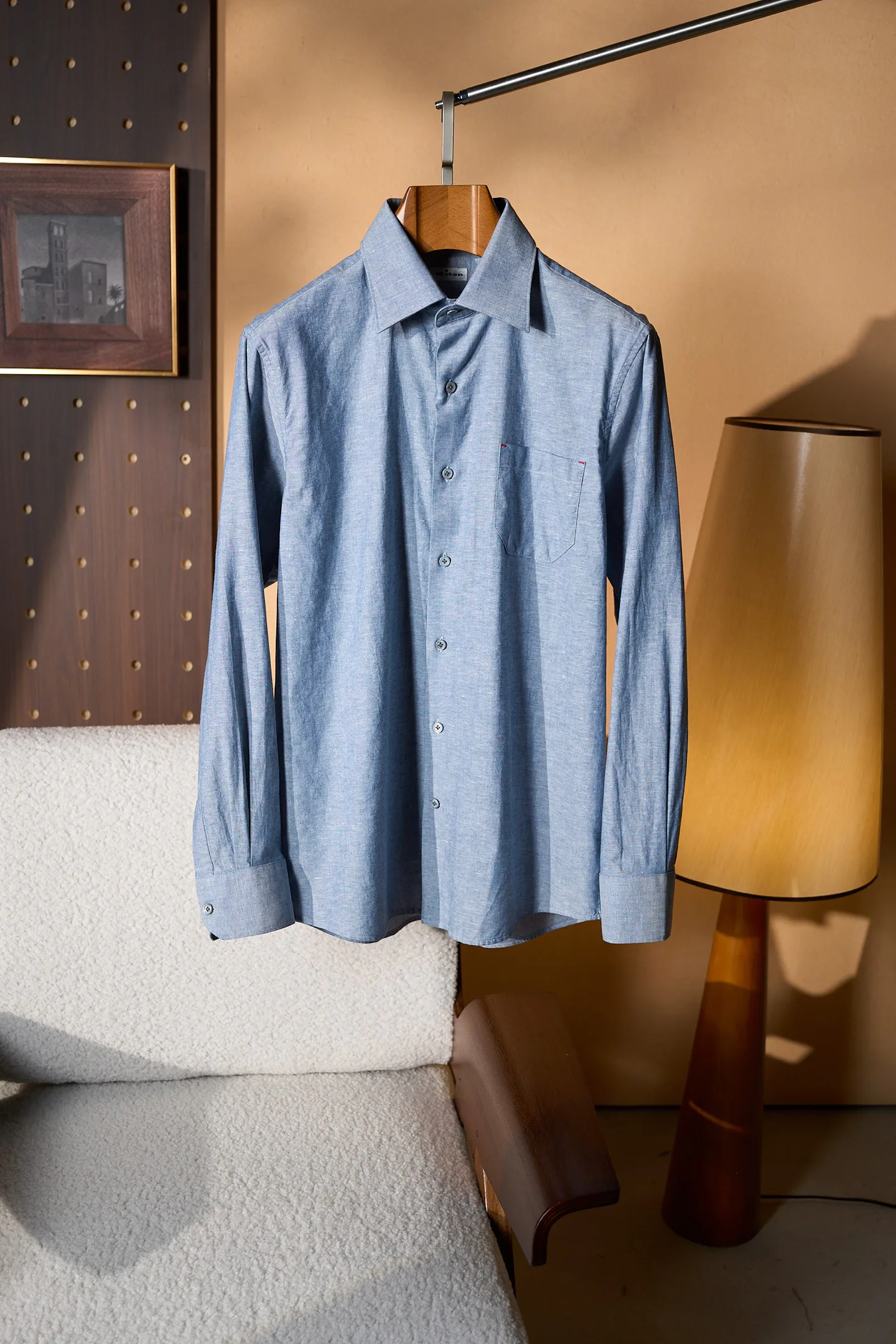 Рубашки Мужские Kiton 11551118