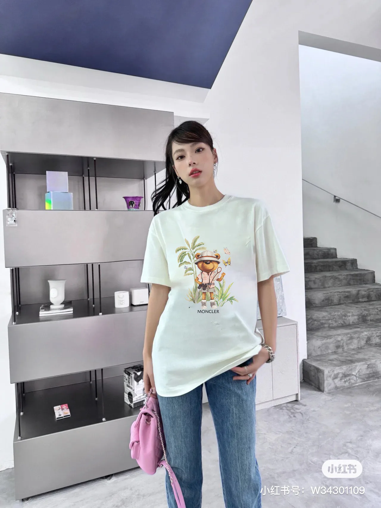 Футболки Женские Moncler 1859888