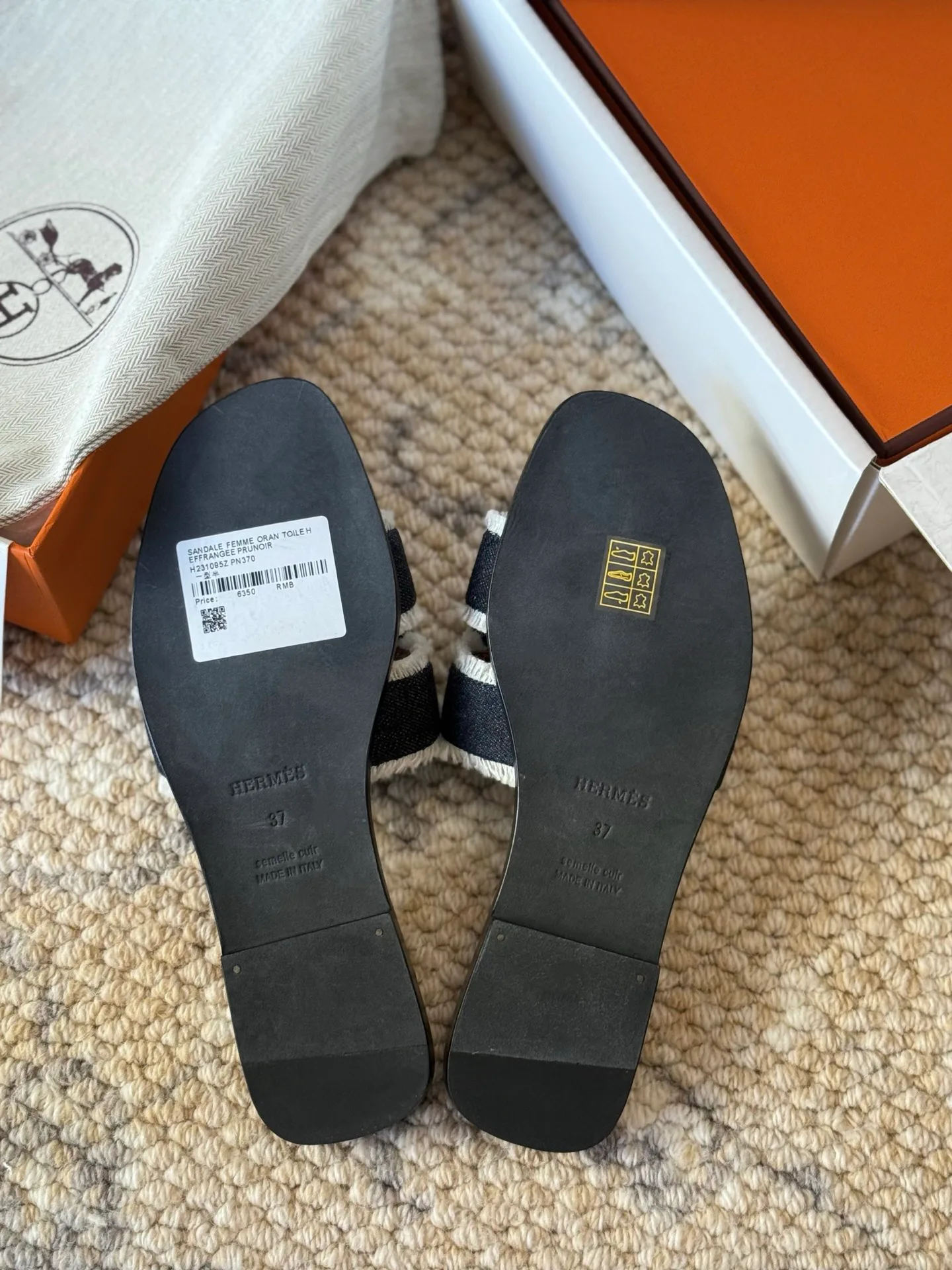 Шлепанцы Женские Hermes 81979