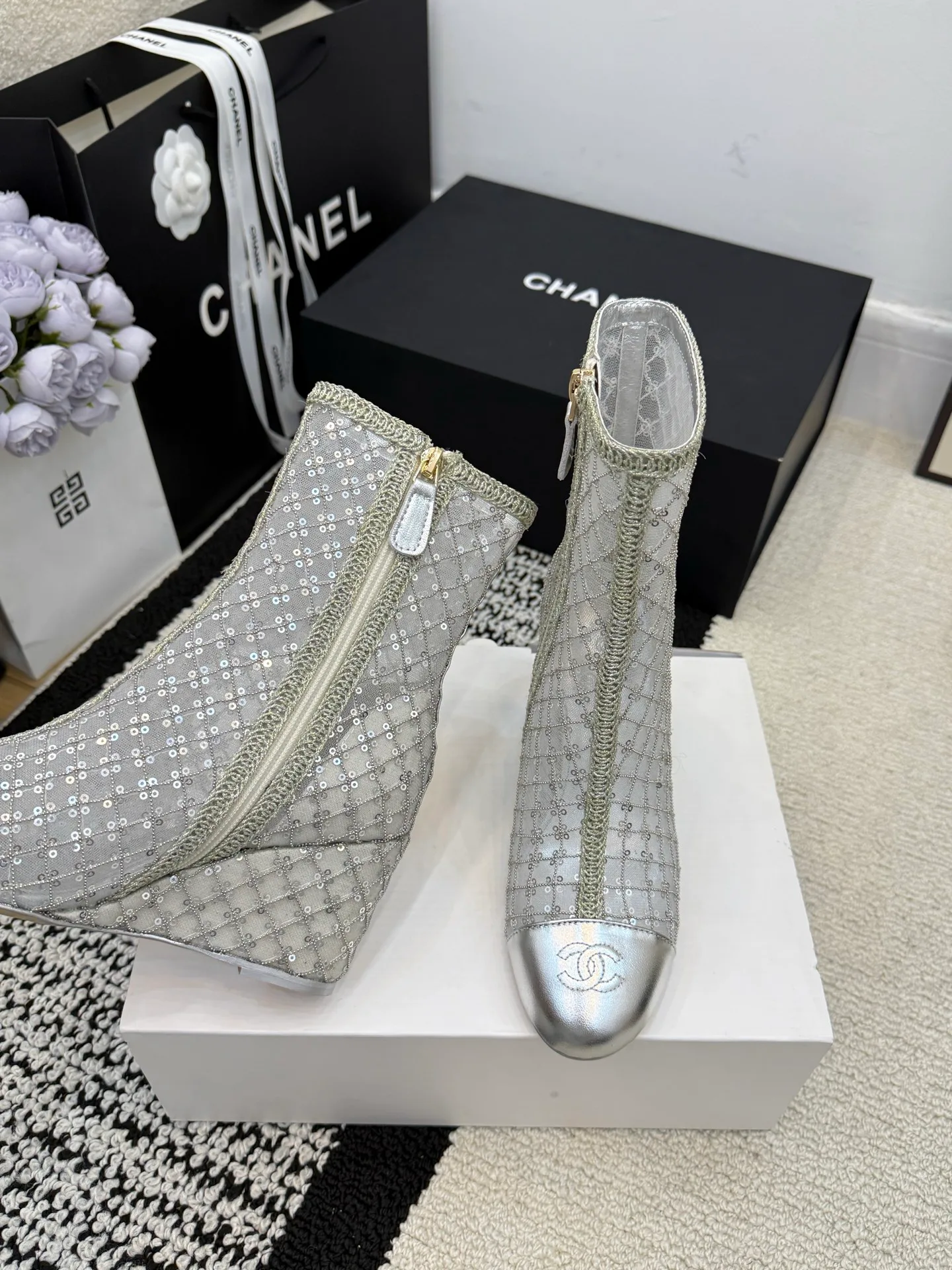 Ботинки Женские Chanel 1224465