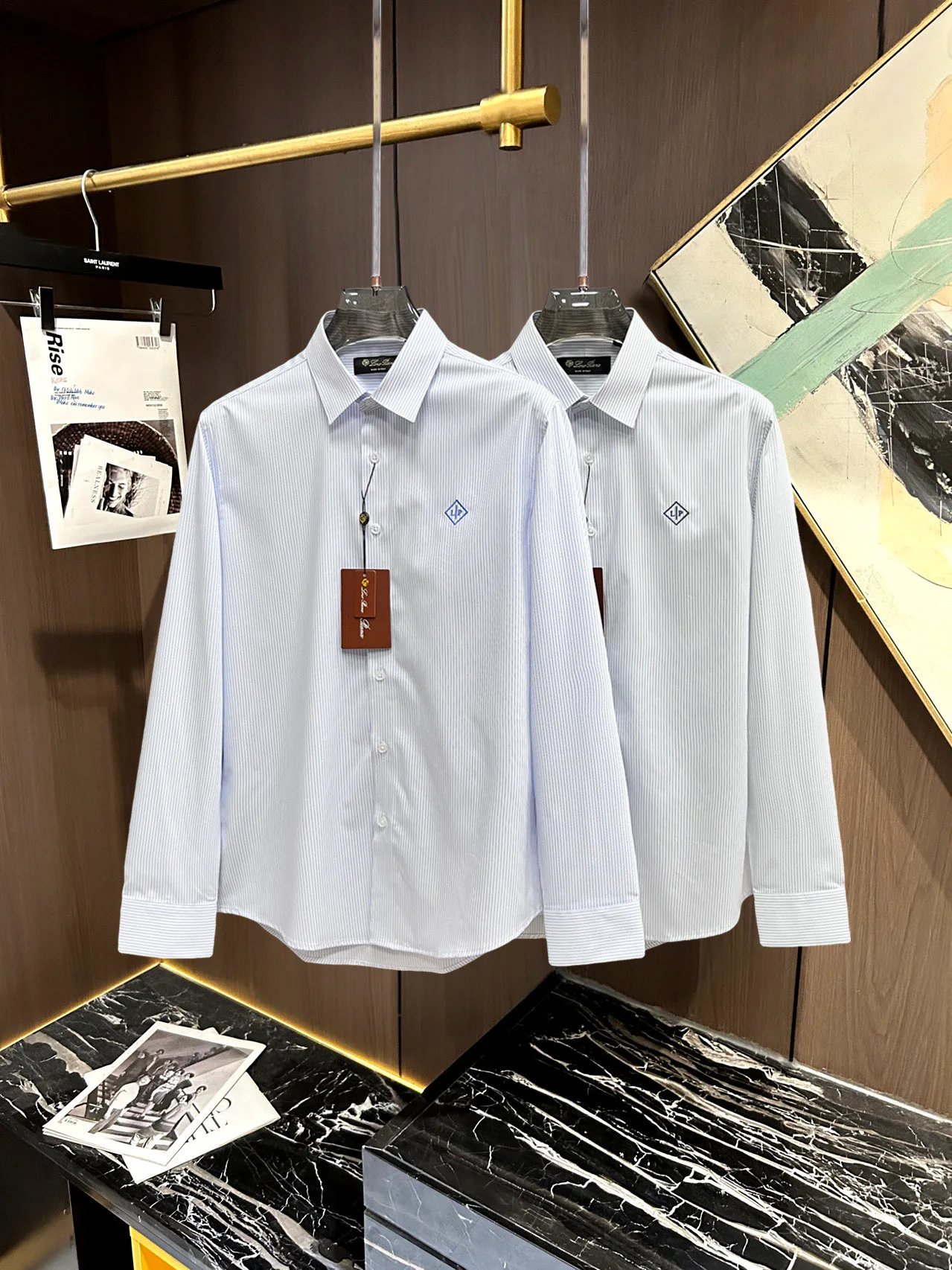 Рубашки Мужские Zegna 11632588