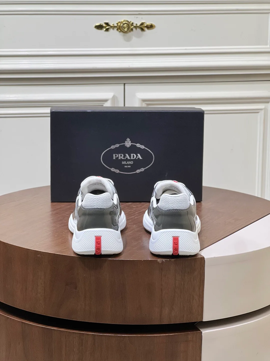Кроссовки Мужские Prada 476804