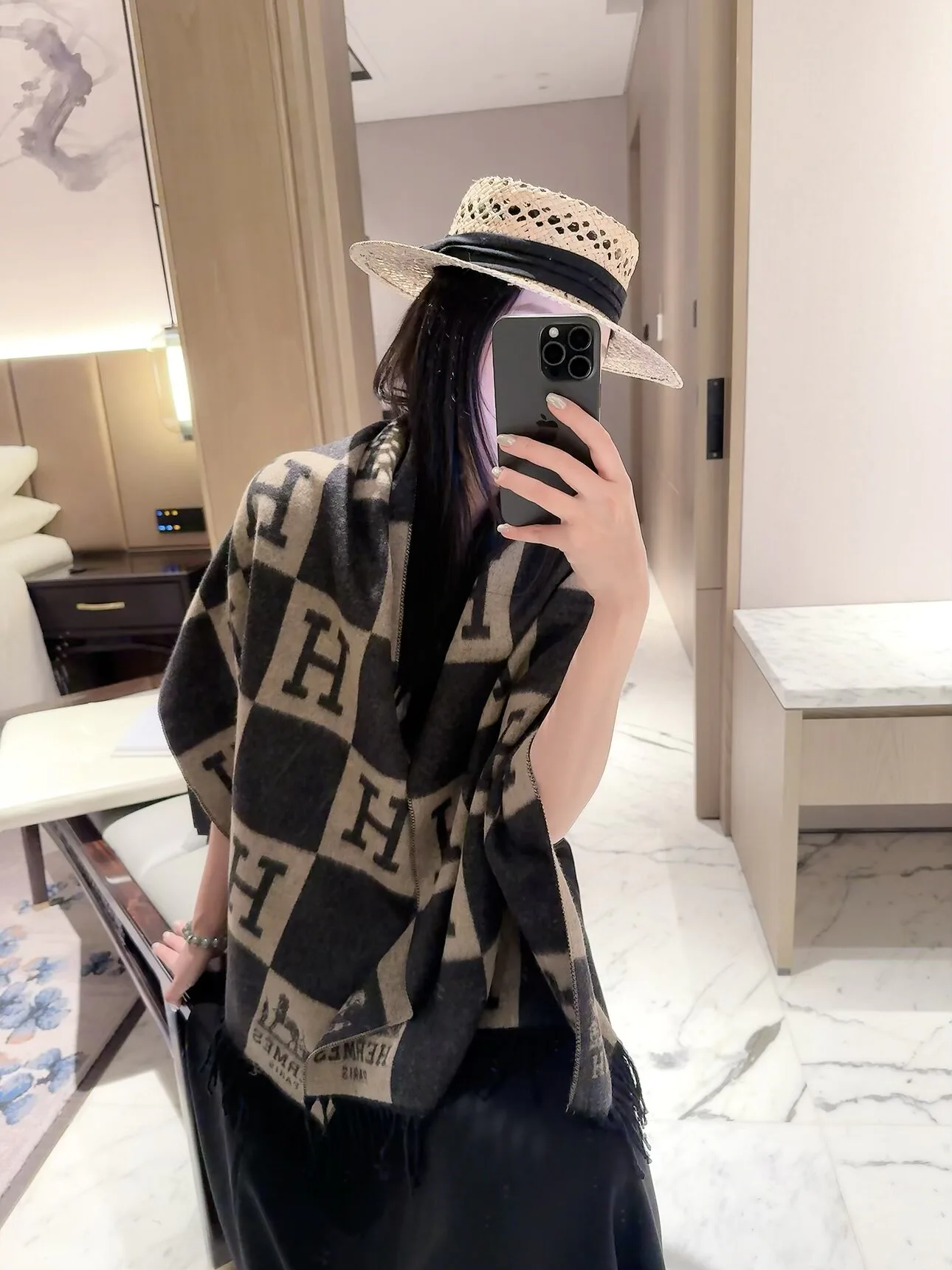 Шарфы Hermes 18598289