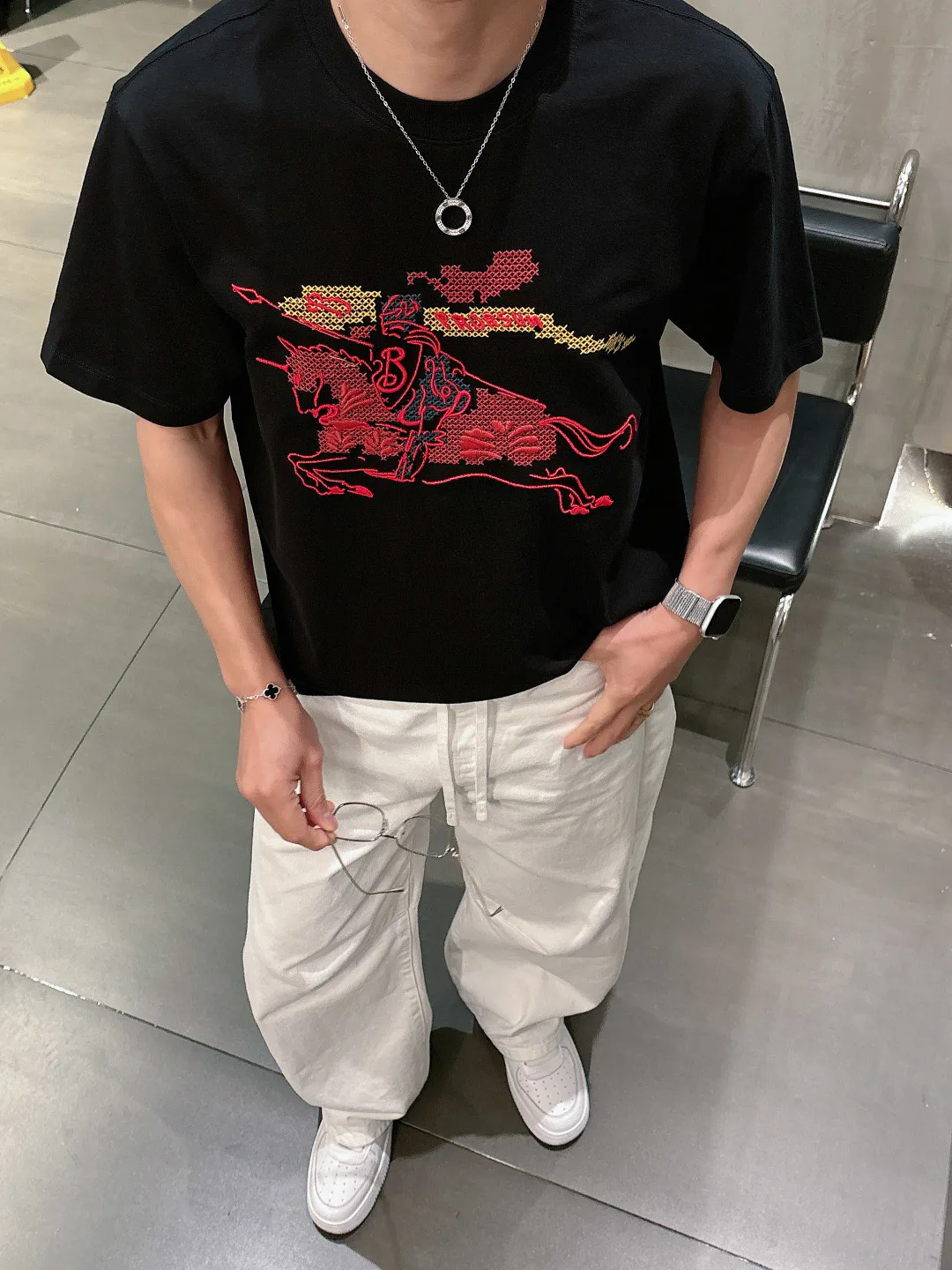 Футболки Мужские Burberry 6425259