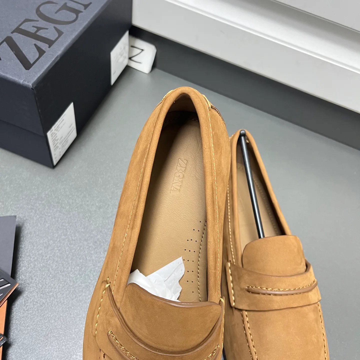 Лоферы Мужские Zegna 519379