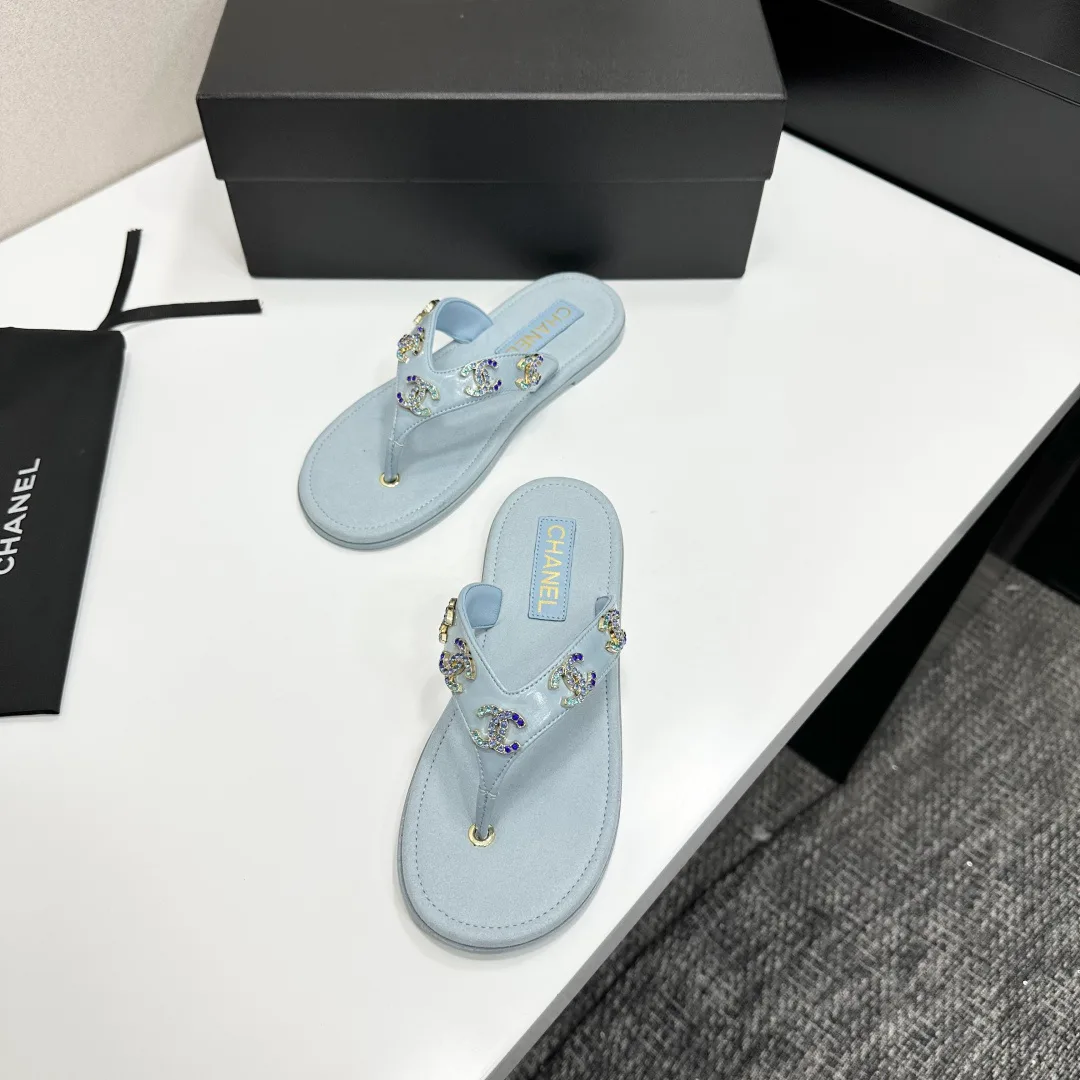 Шлепанцы Женские Chanel 1518406