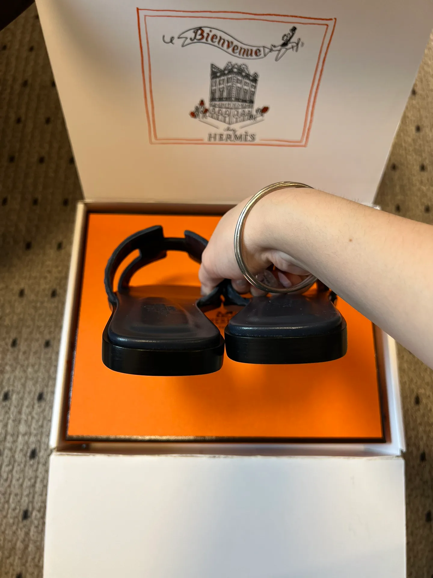 Шлепанцы Женские Hermes 11129418