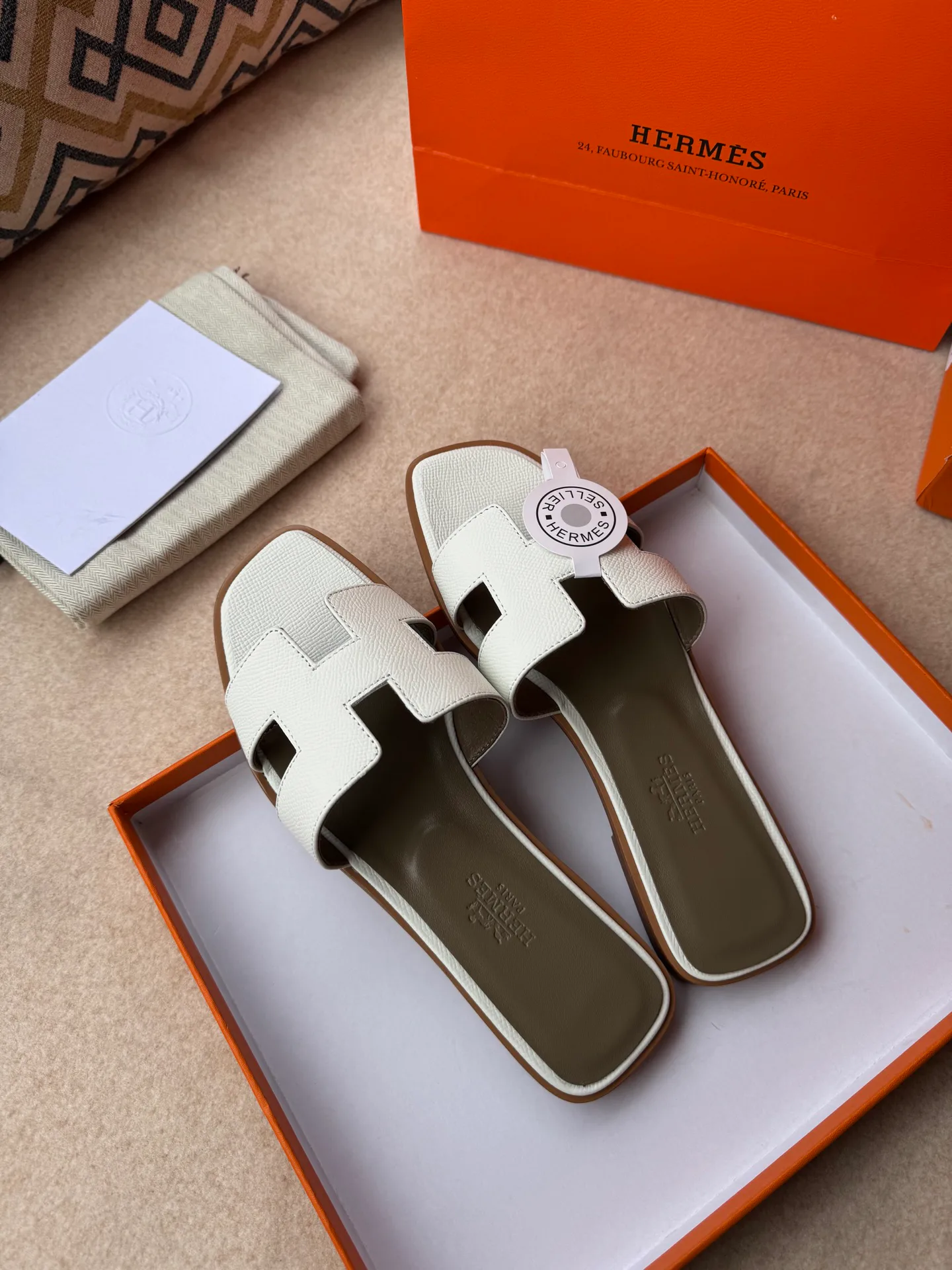 Шлепанцы Женские Hermes 18683