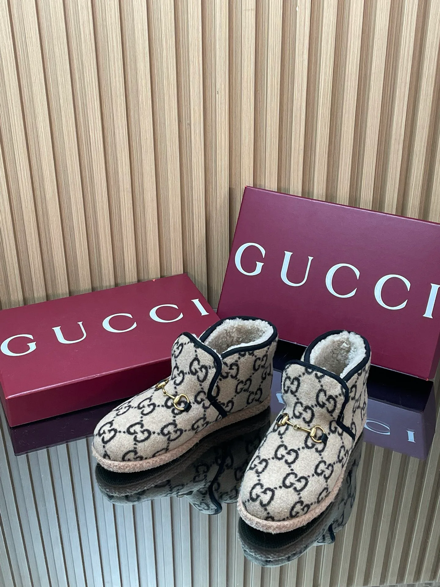 Угги Женские Gucci 575218