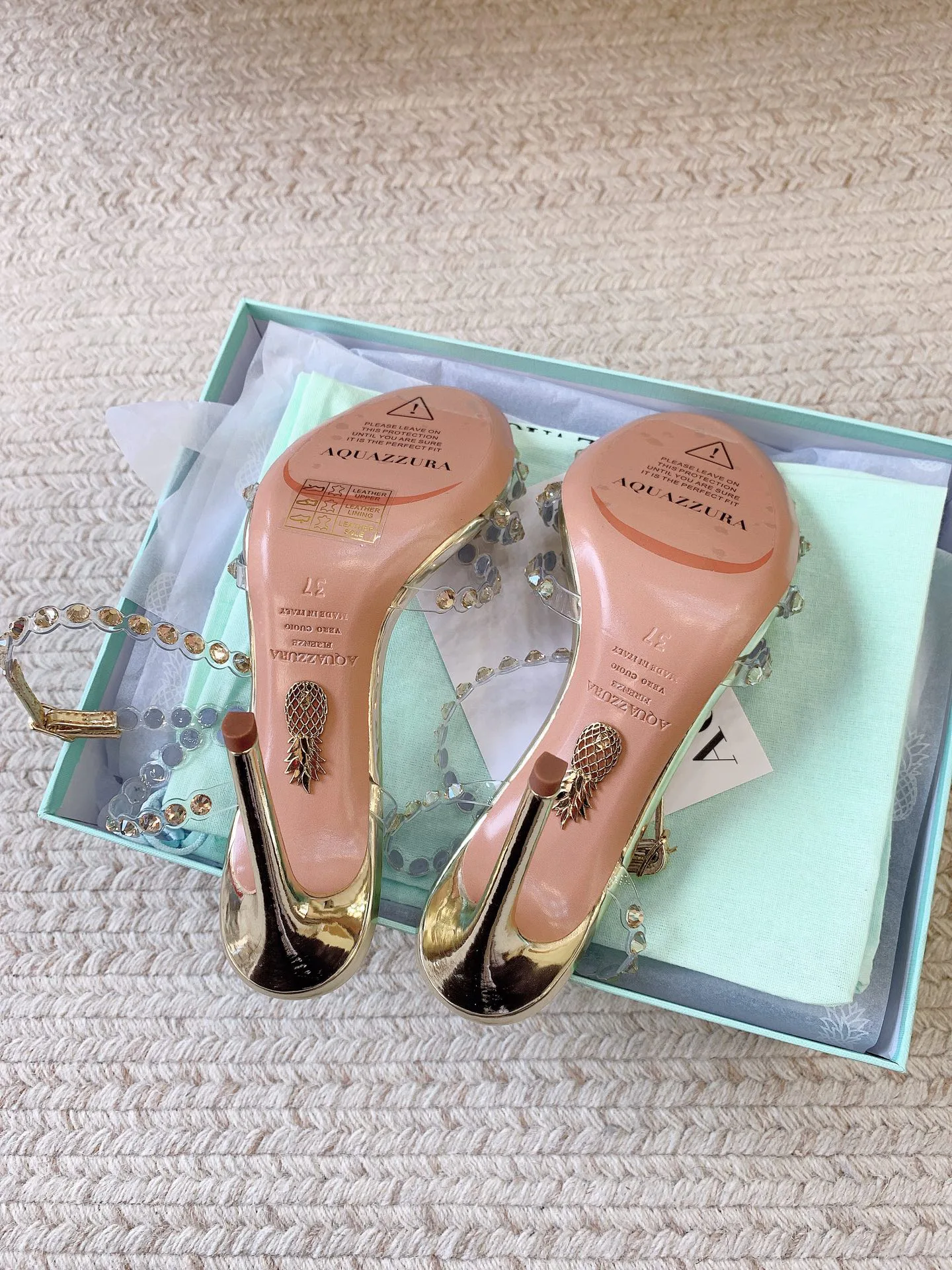 Босоножки Женские Aquazzura 17614539