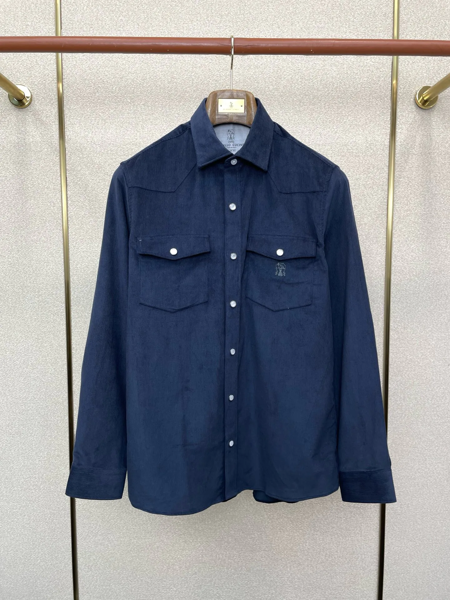 Рубашки Мужские Brunello Cucinelli 11222649