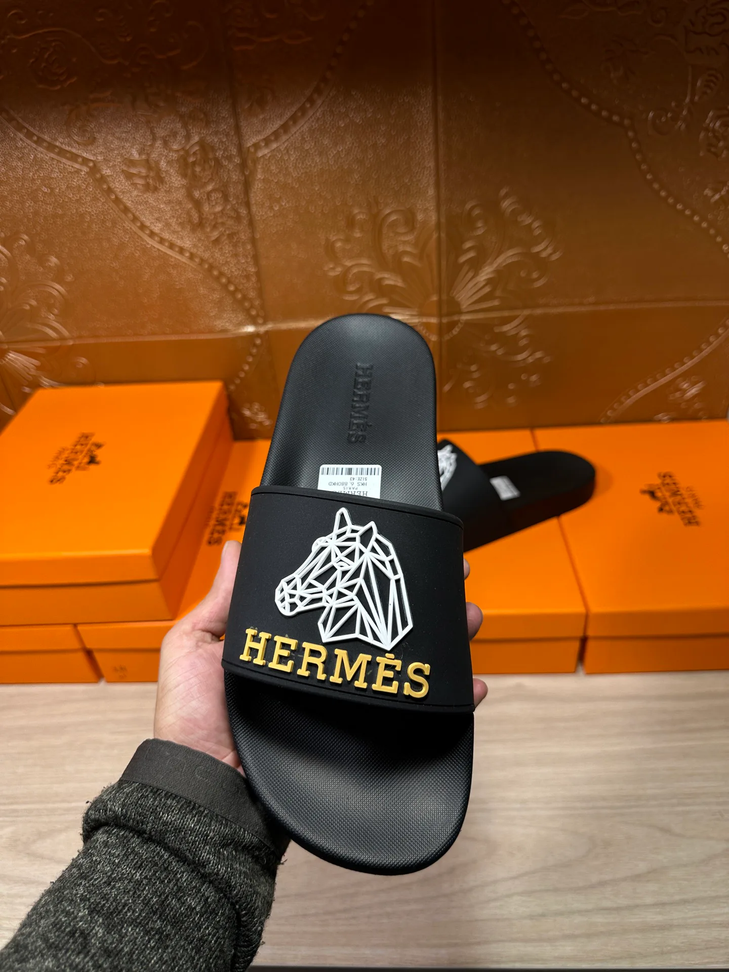 Шлепанцы Женские Hermes 658883