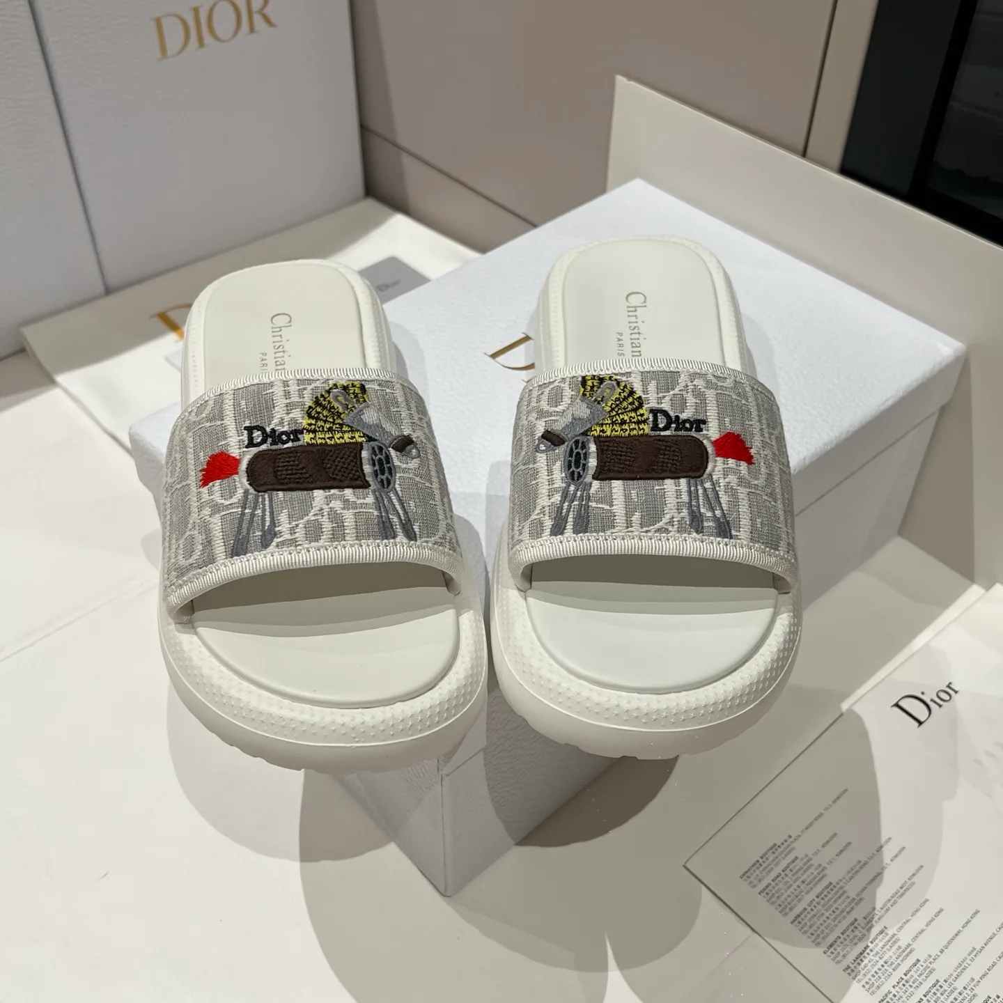 Шлепанцы Женские Christian Dior 12948702