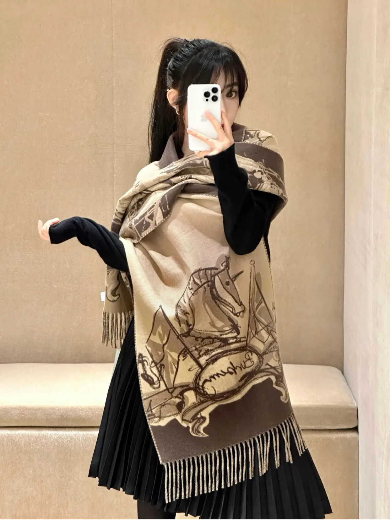 Шарфы Burberry 401862