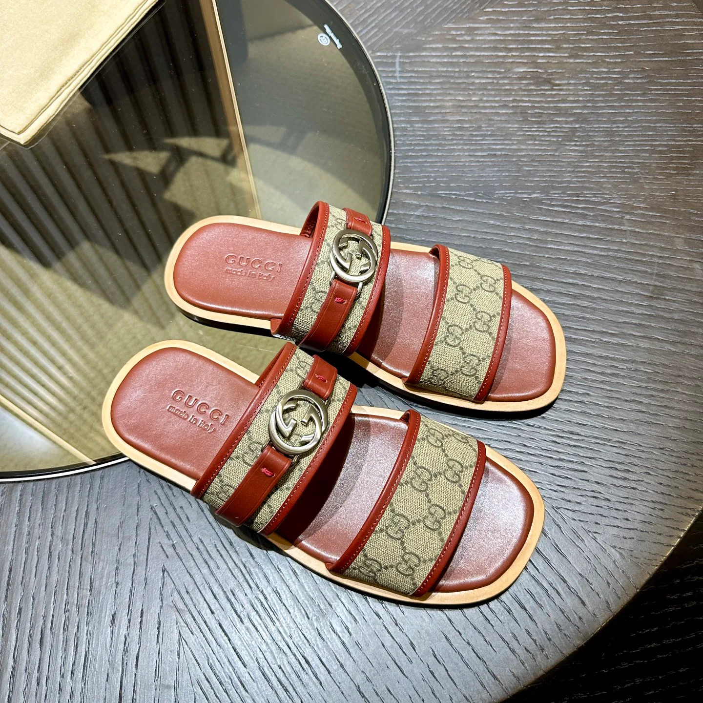 Шлепанцы Мужские Gucci 19322