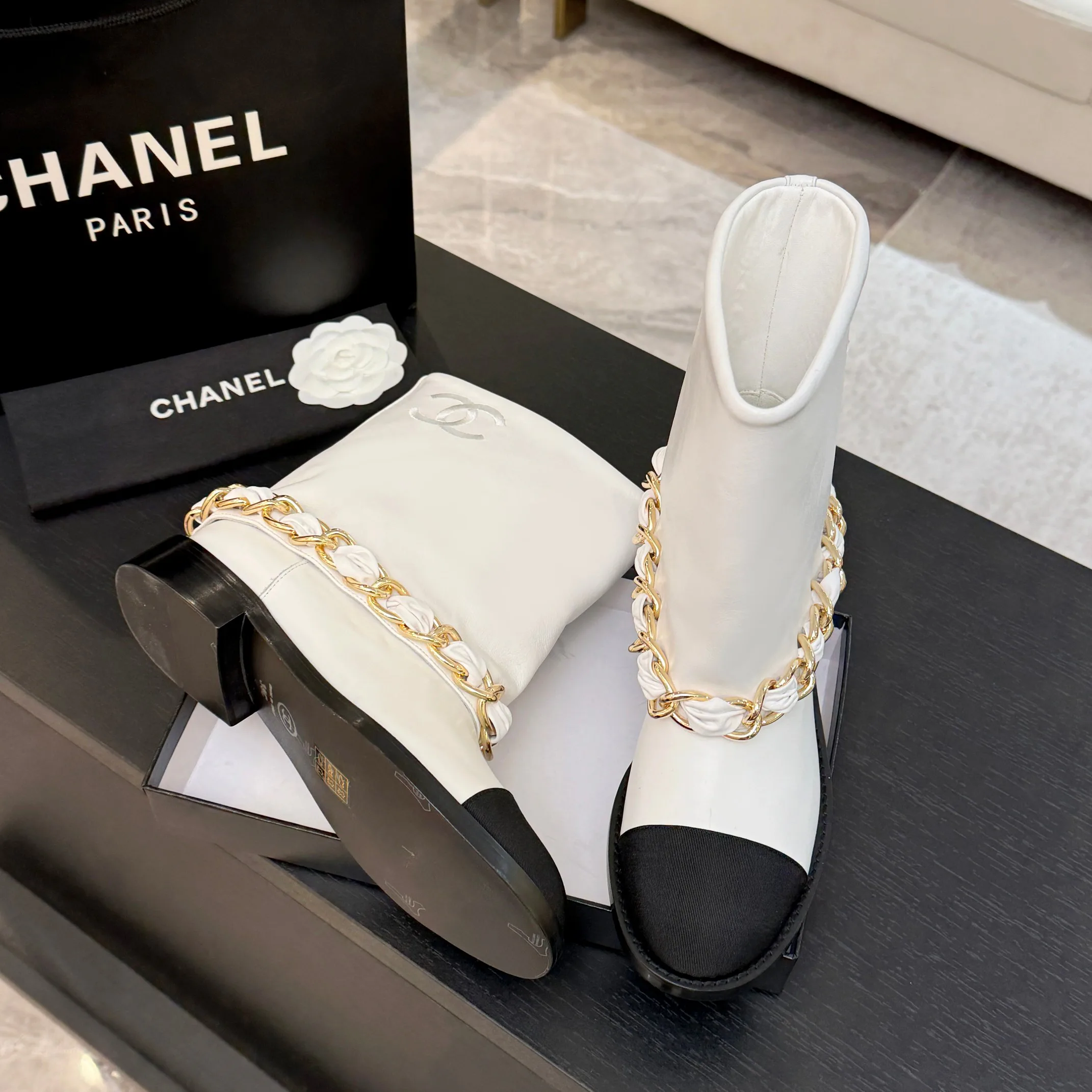 Ботинки Женские Chanel 490781