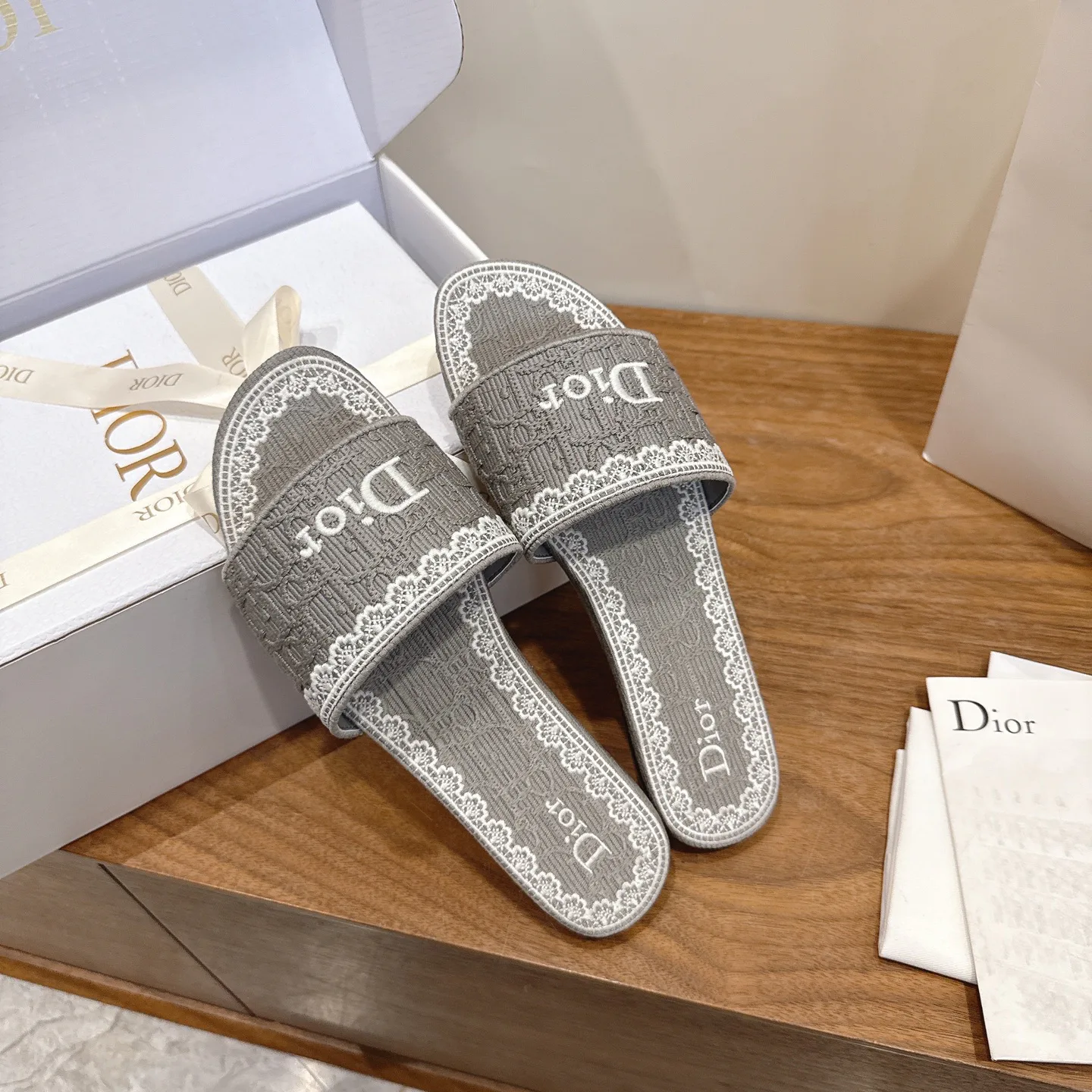 Шлепанцы Женские Christian Dior 1279943