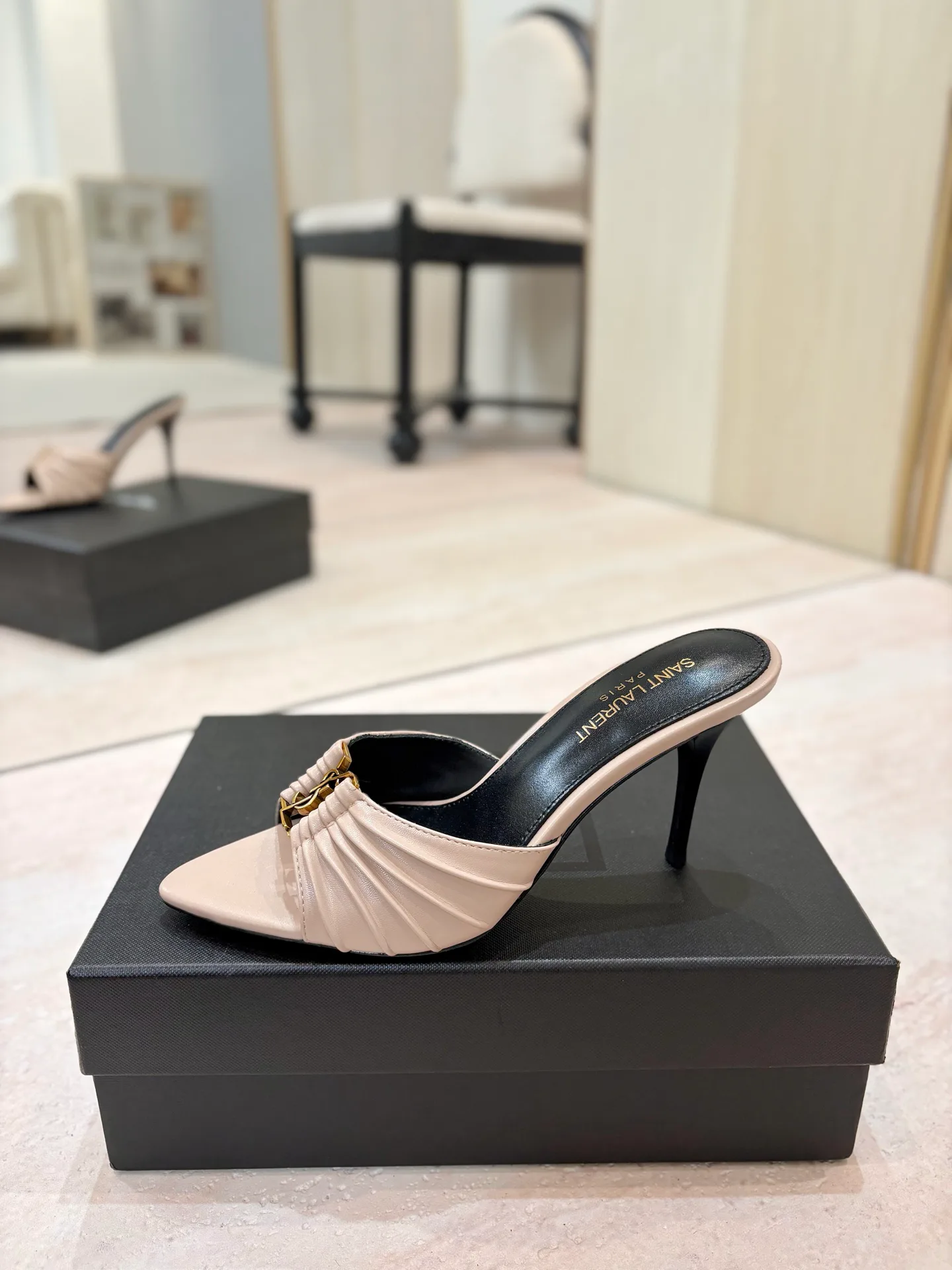 Мюли И Сабо Женские Saint Laurent 17476059