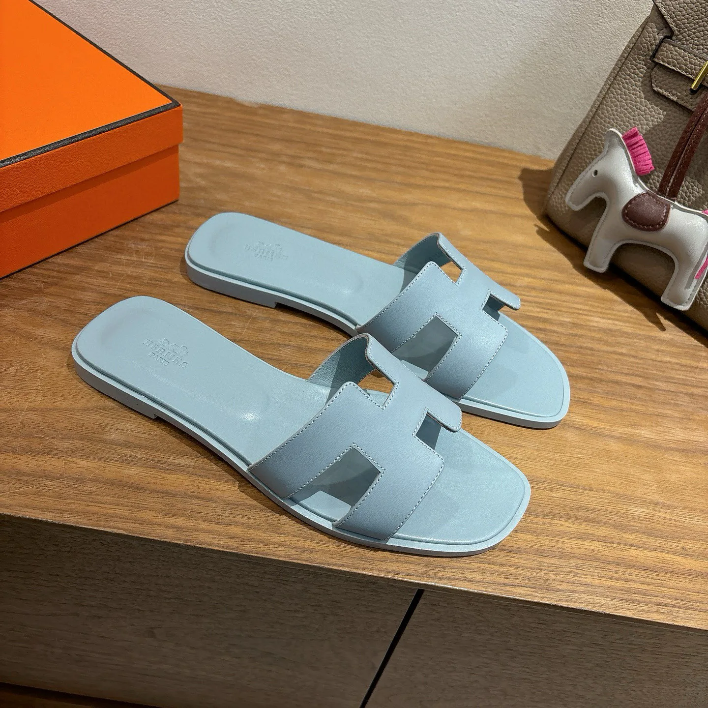 Шлепанцы Женские Hermes 396989