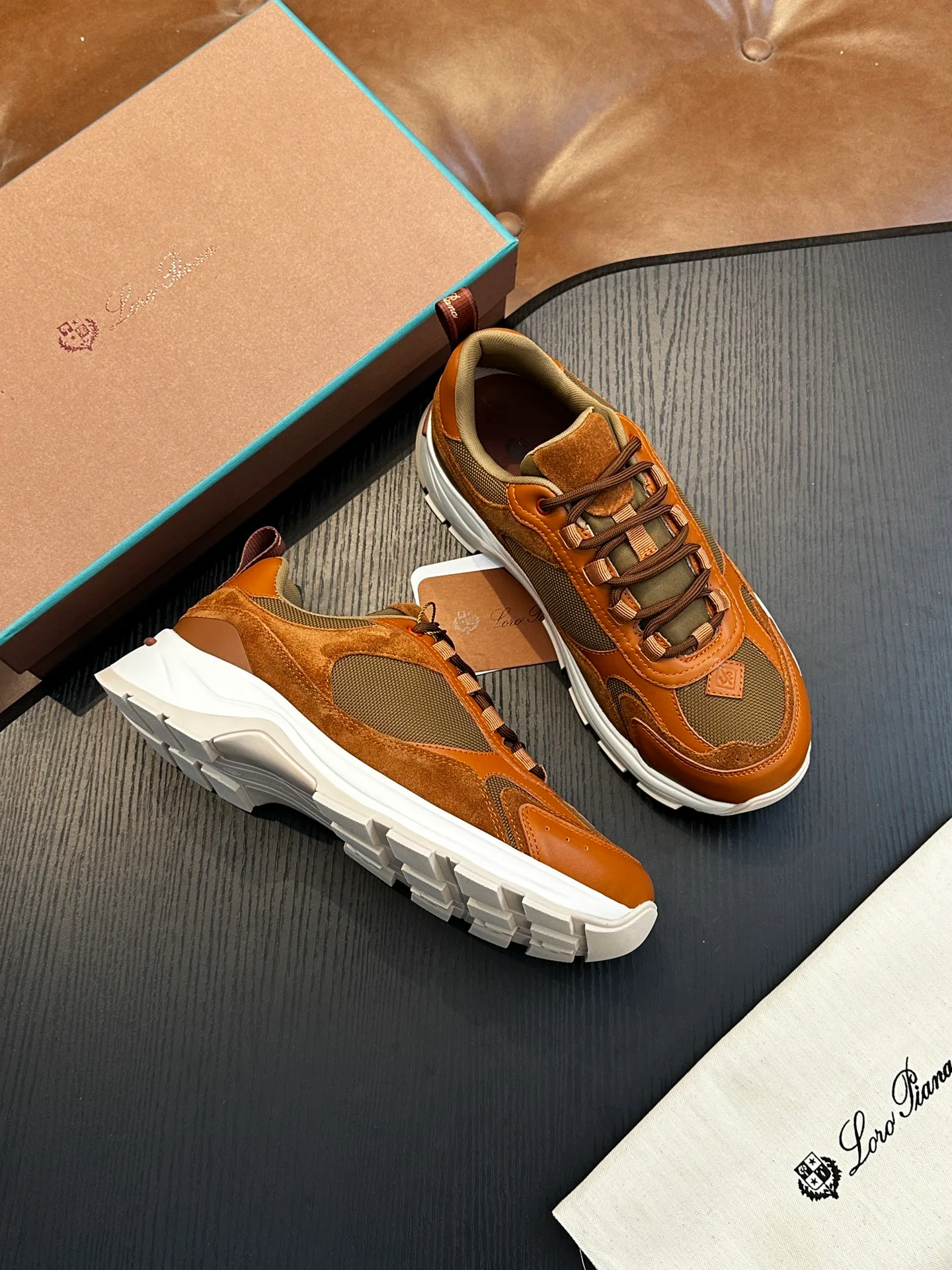 Кроссовки Мужские Loro Piana 34636