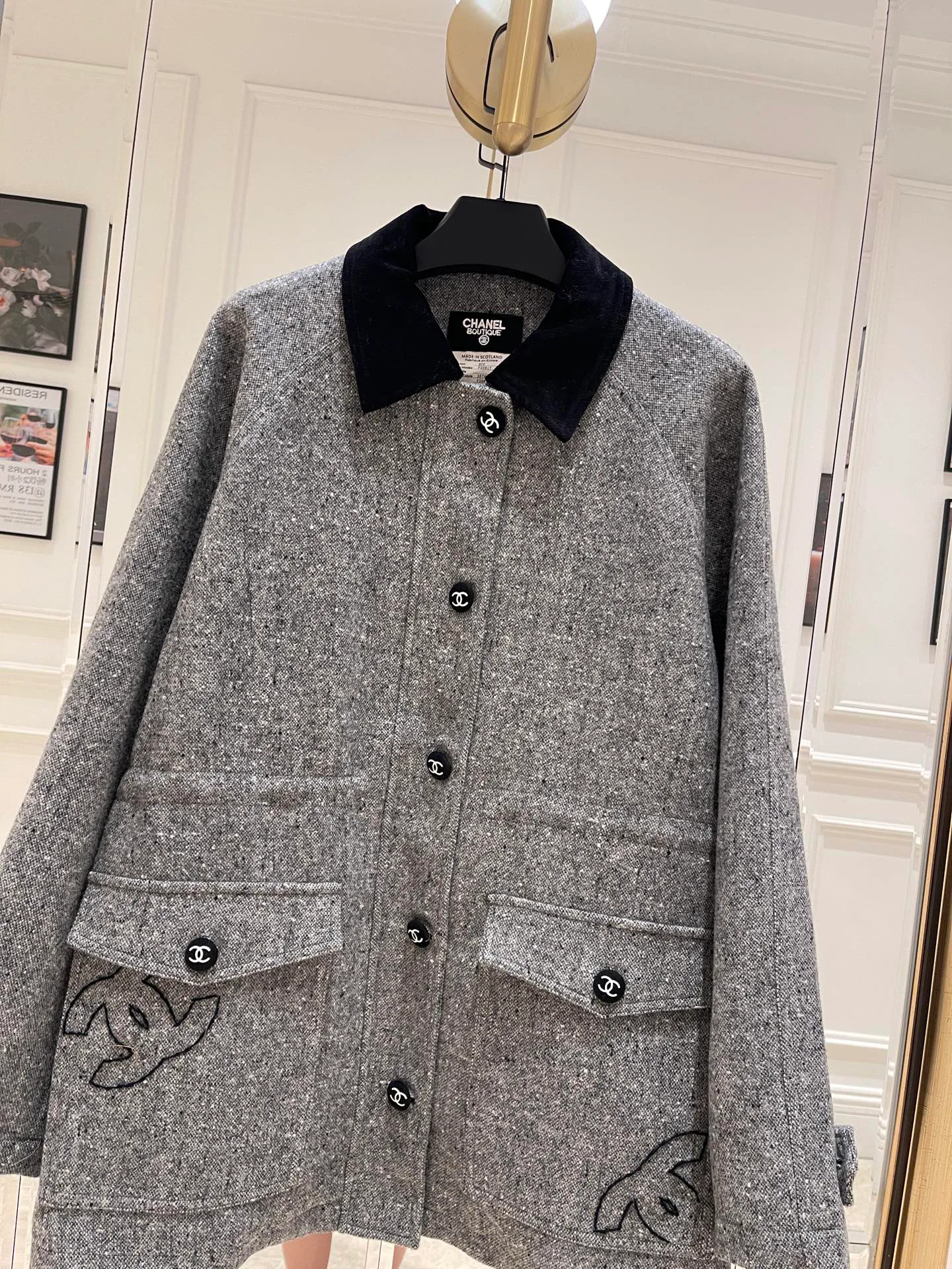 Куртки И Пуховики Женские Chanel 225023