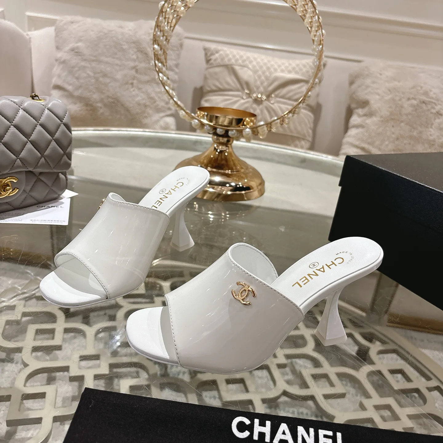 Босоножки Женские Chanel 1590813