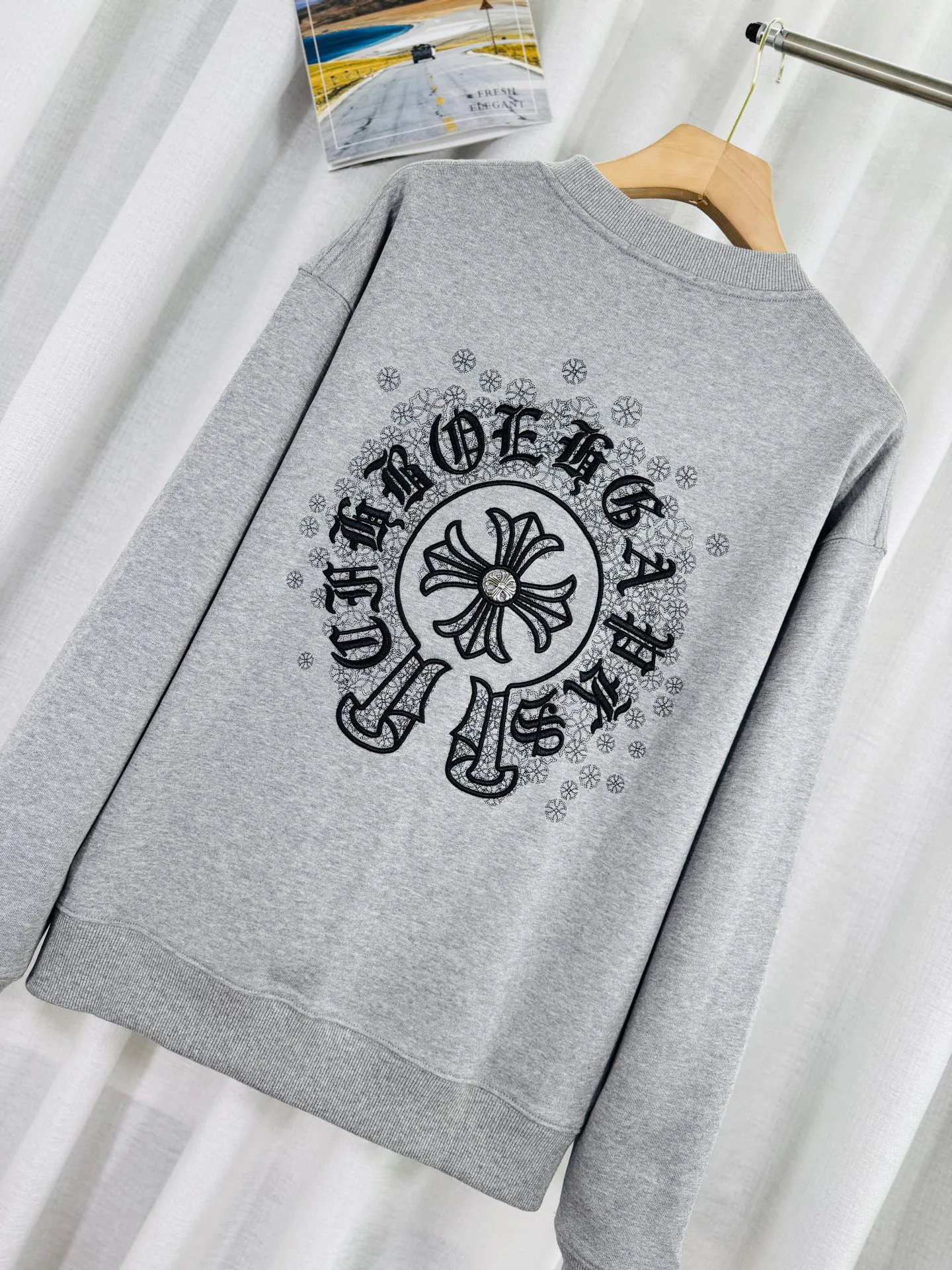 Свитшоты И Худи Мужские Chrome Hearts 114367