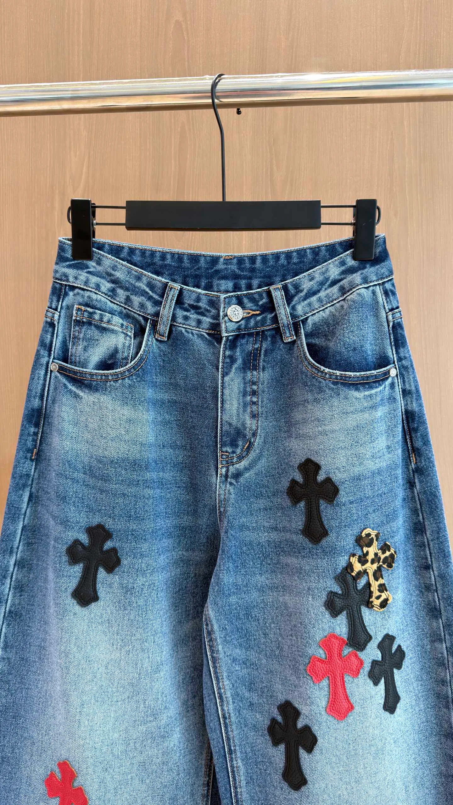 Джинсы Женские Chrome Hearts 19521806