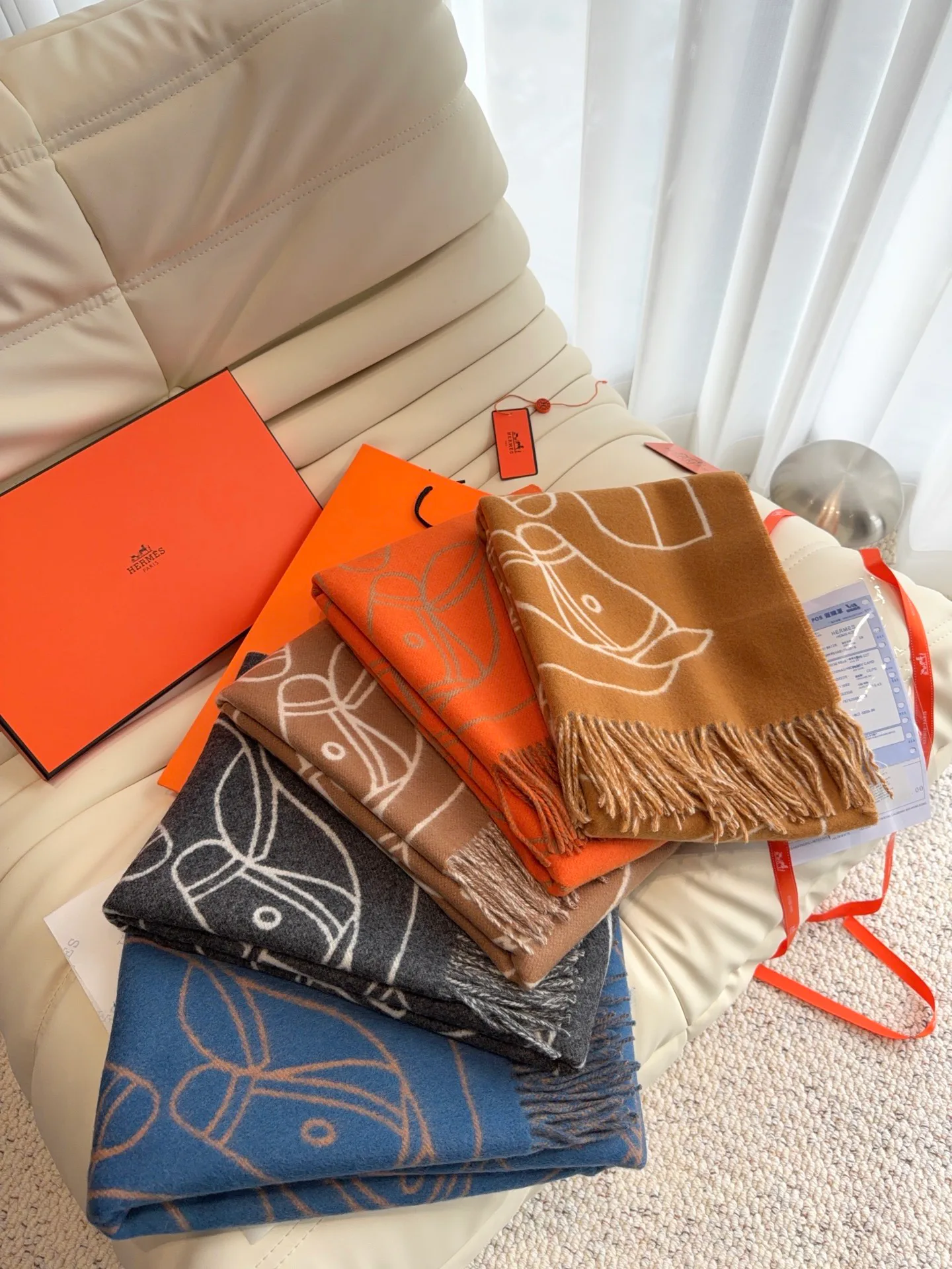 Шарфы Hermes 18105402