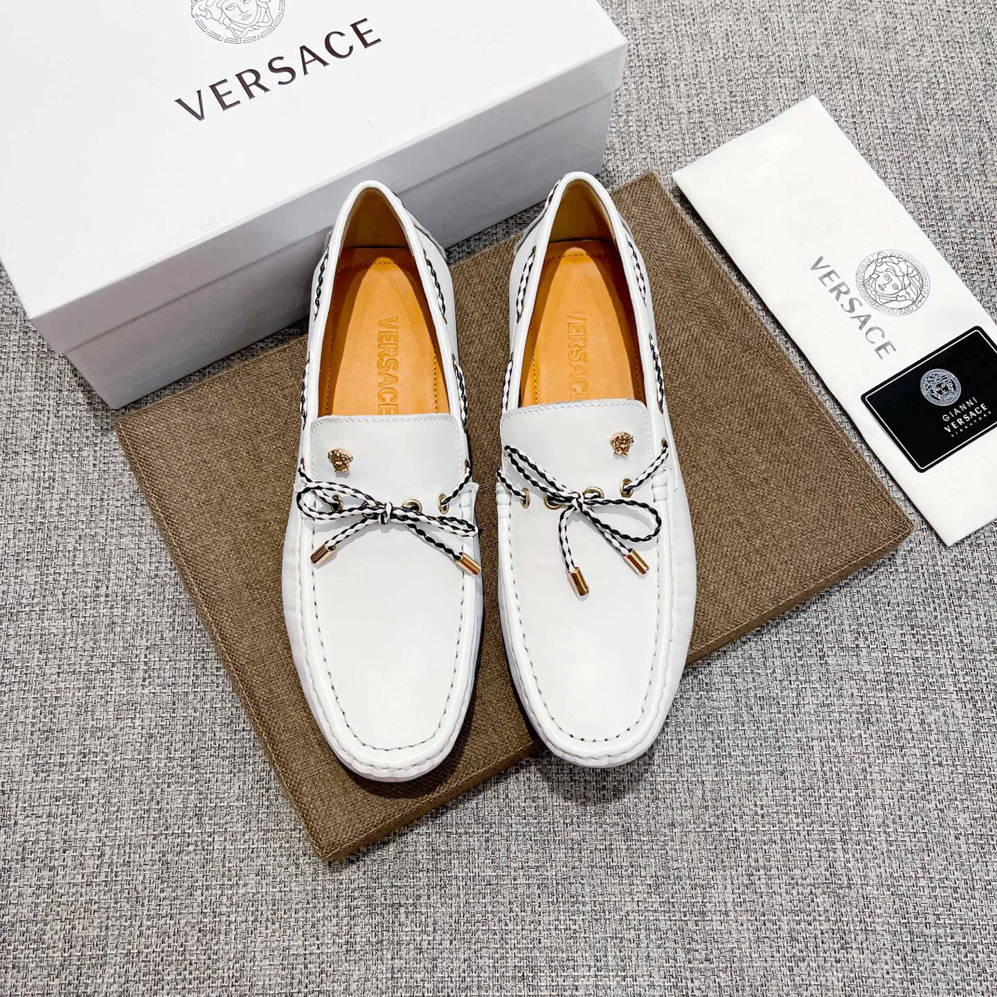 Мокасины Мужские Versace 1872443