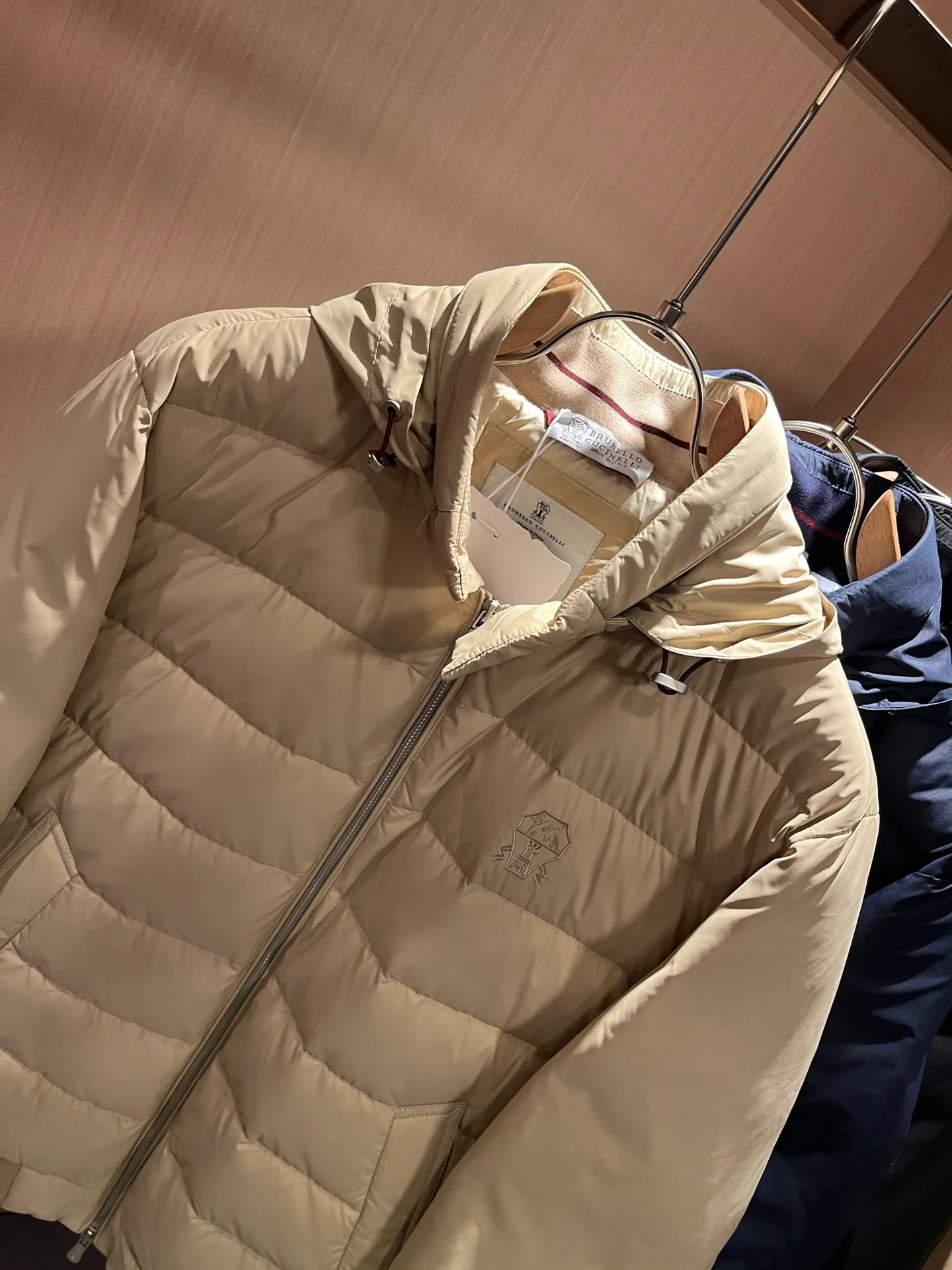 Куртки И Пуховики Мужские Brunello Cucinelli 1082311