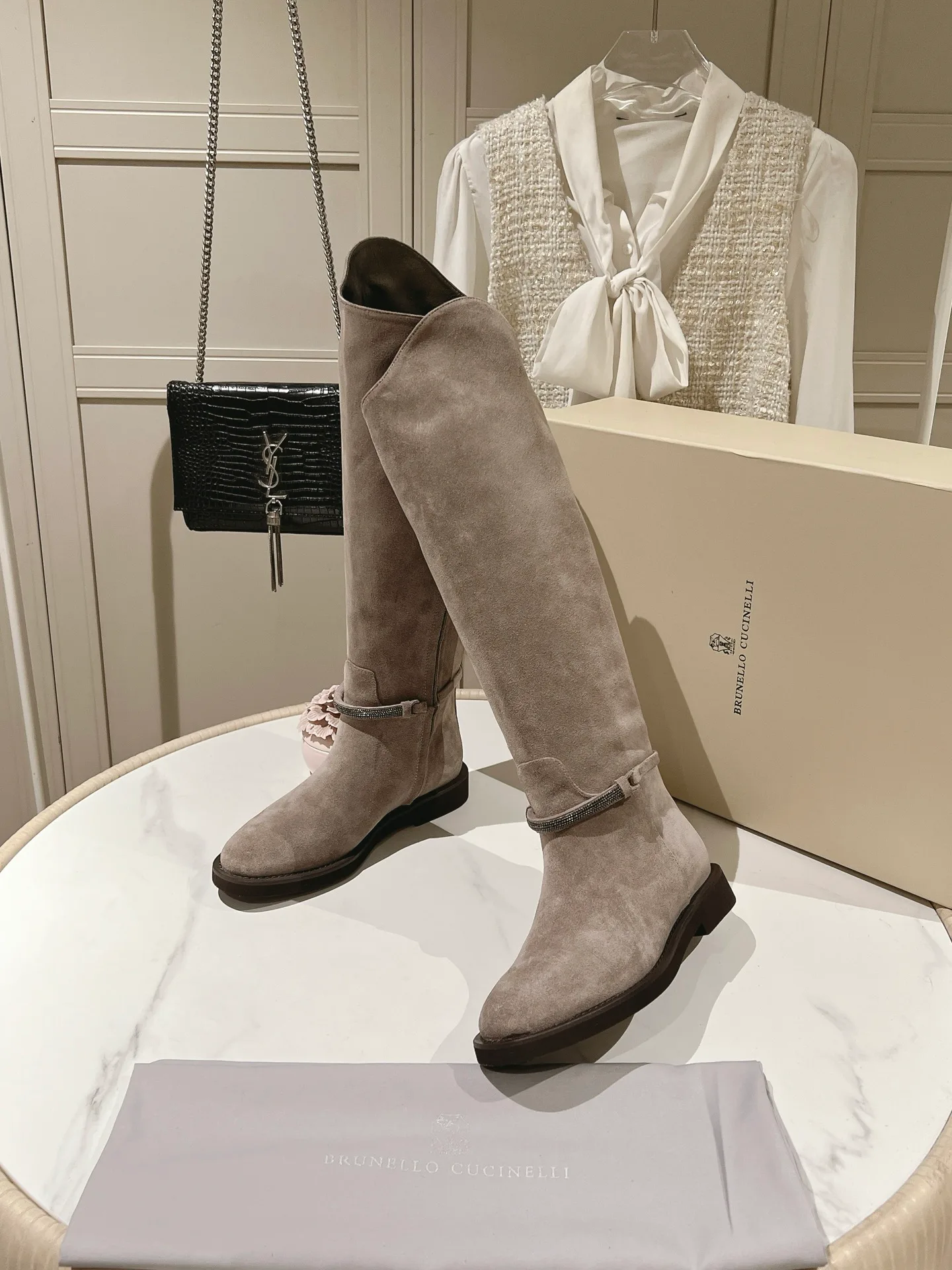 Сапоги Женские Brunello Cucinelli 18269637