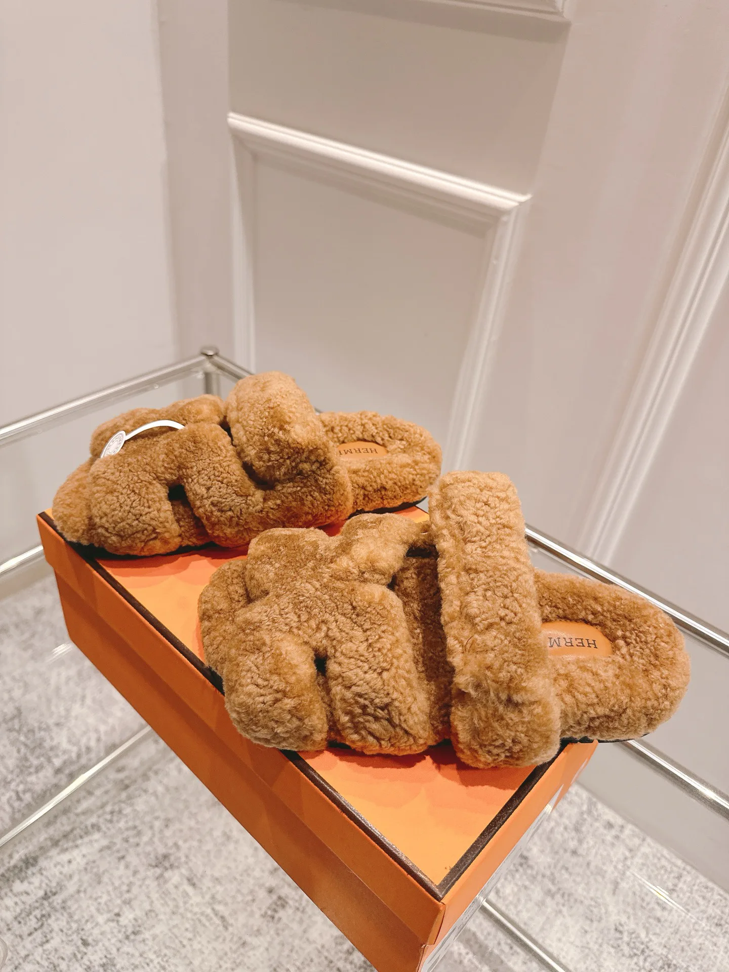 Тапочки Женские Hermes 65290