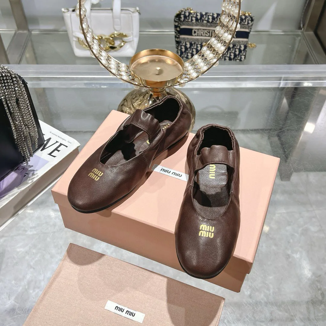 Балетки Женские Miu Miu 12847600
