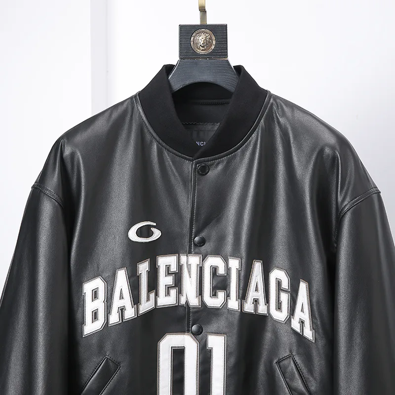 Кожаные Куртки И Дублёнки Мужские Balenciaga 107518