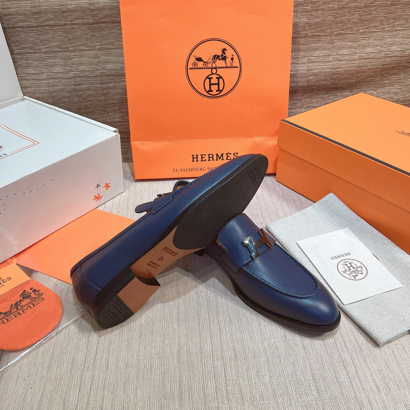 Лоферы И Туфли Мужские Hermes 840300