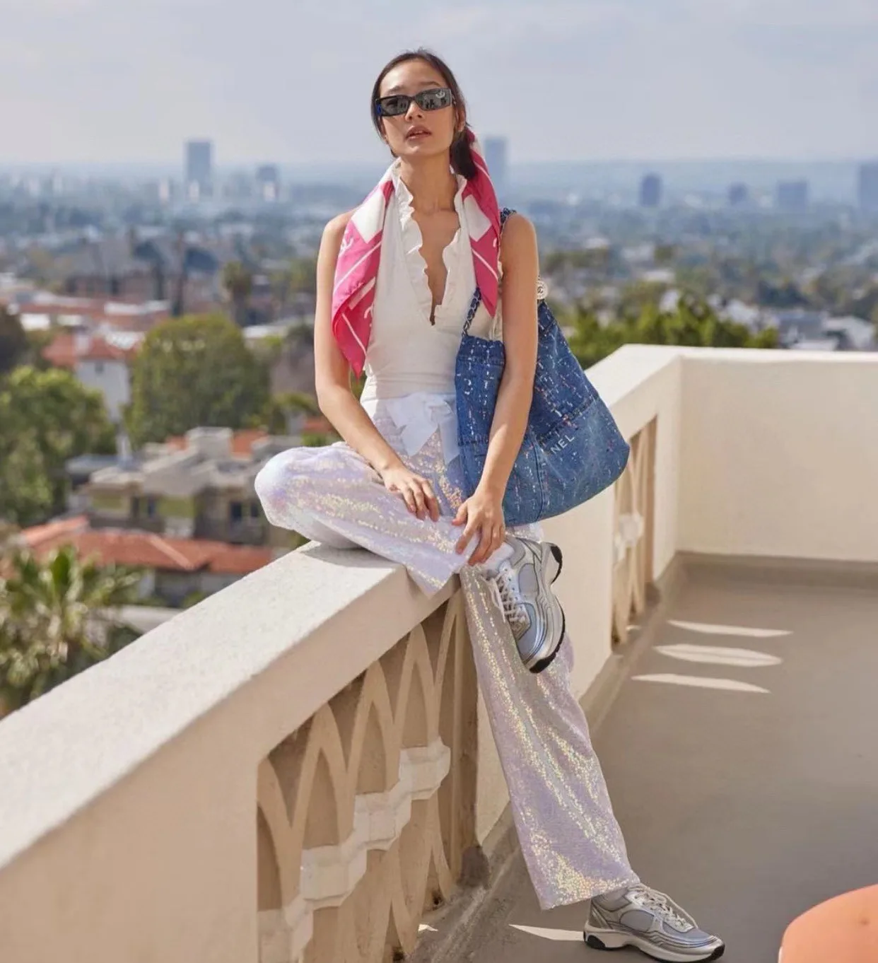 Кроссовки Женские Chanel 2493