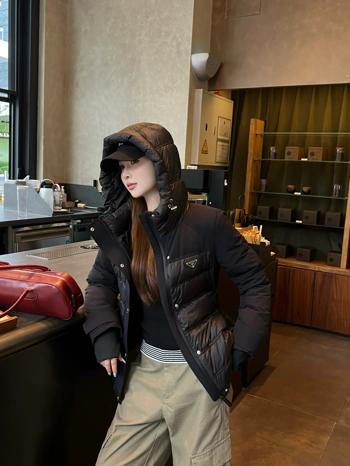 Куртки И Пуховики Женские Prada 18108500