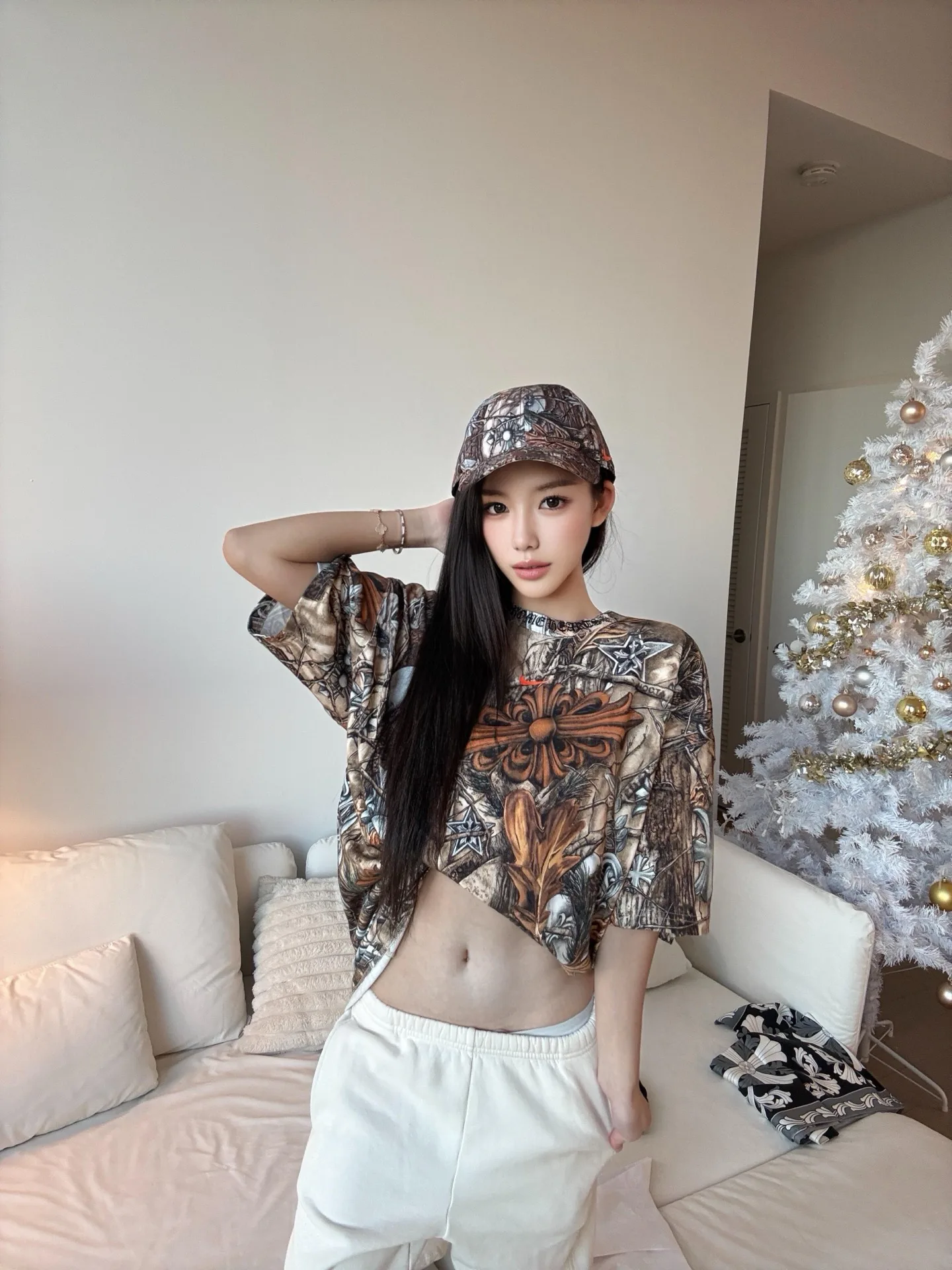 Футболки Женские Chrome Hearts 11573873