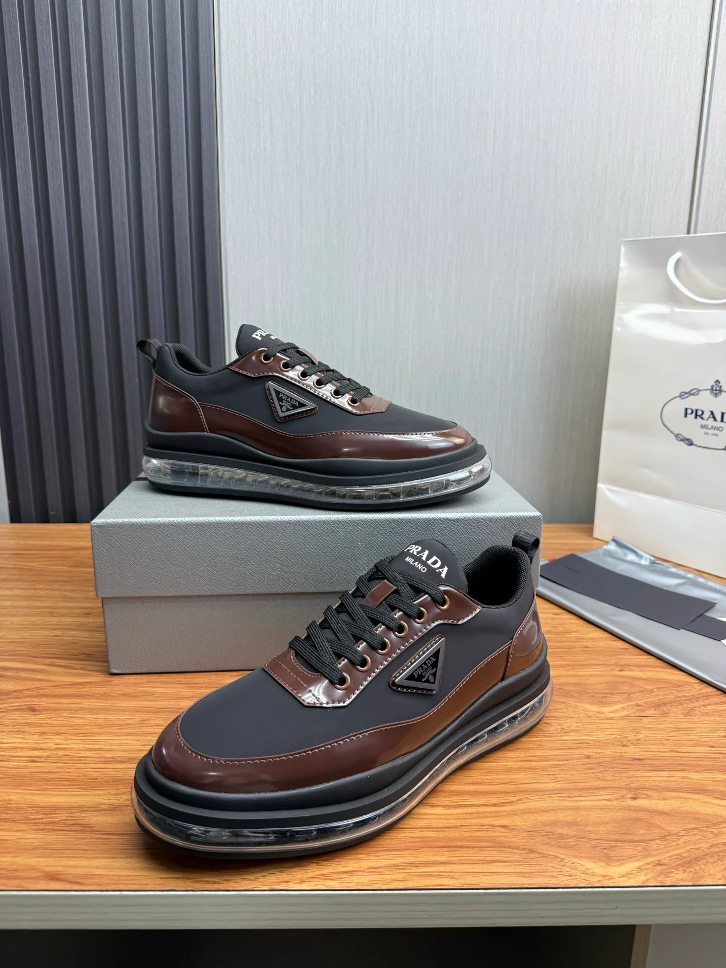 Кроссовки Мужские Prada 12725448