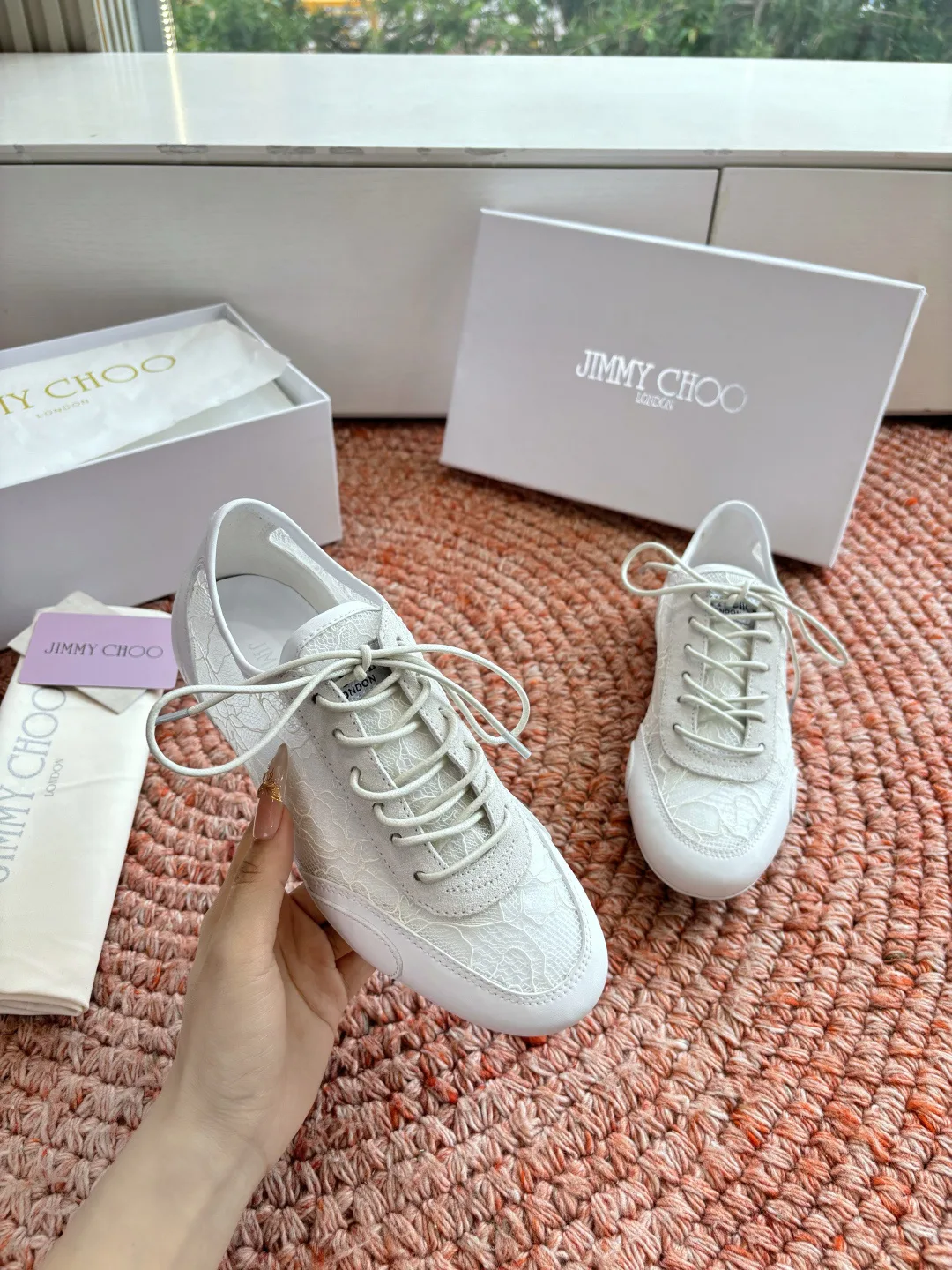 Кроссовки Женские Jimmy Choo 11738721