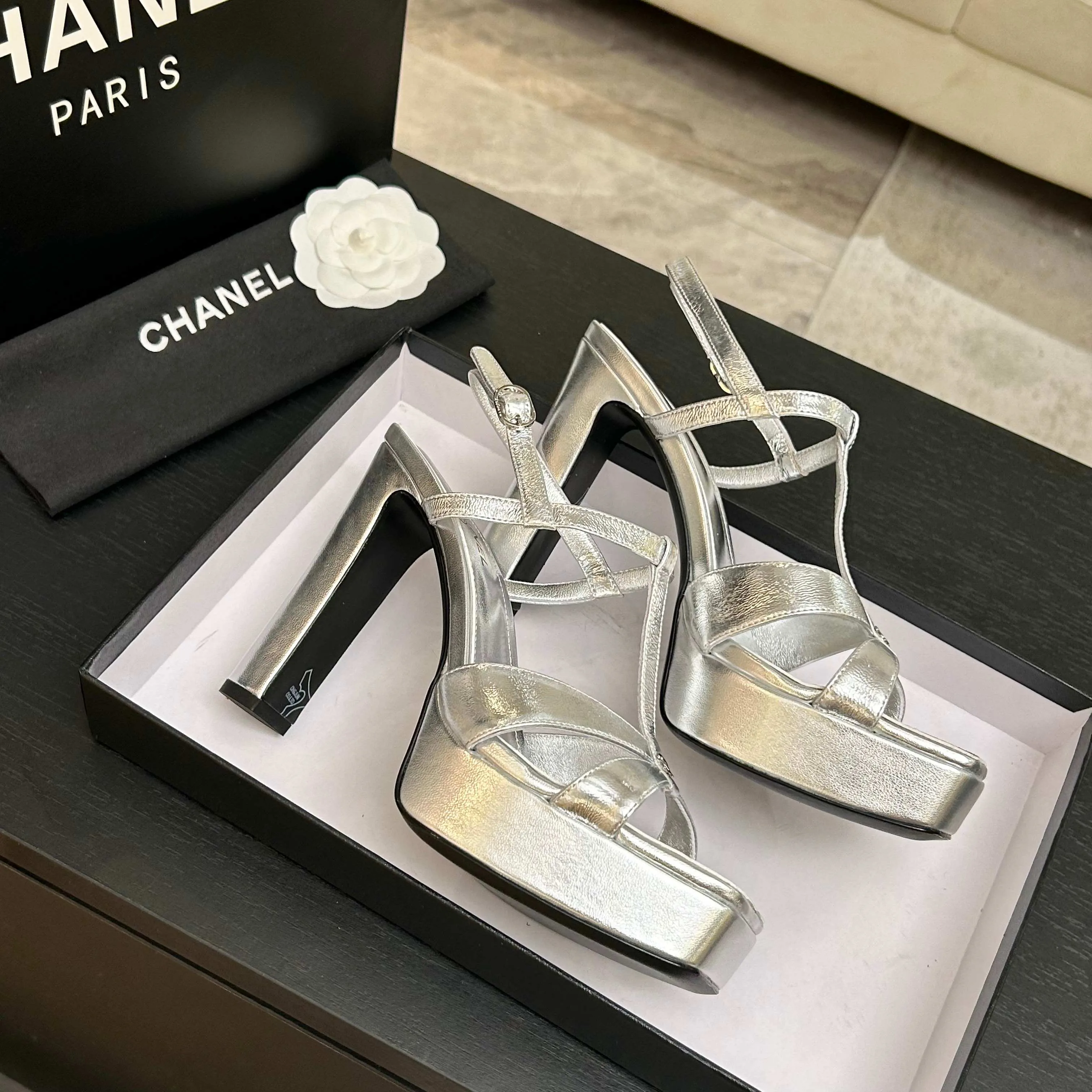 Босоножки Женские Chanel 12807398