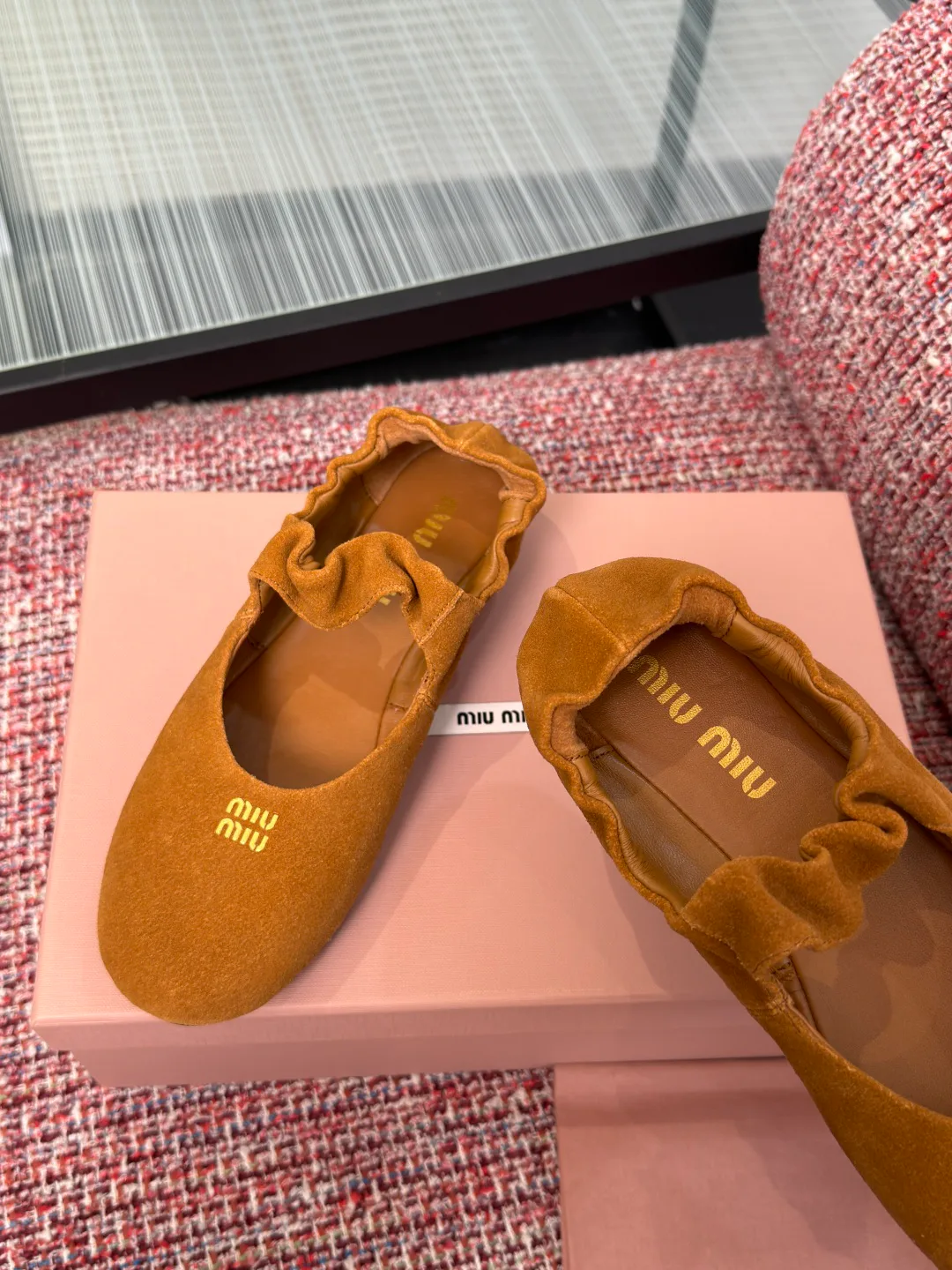 Балетки Женские Miu Miu 13359905