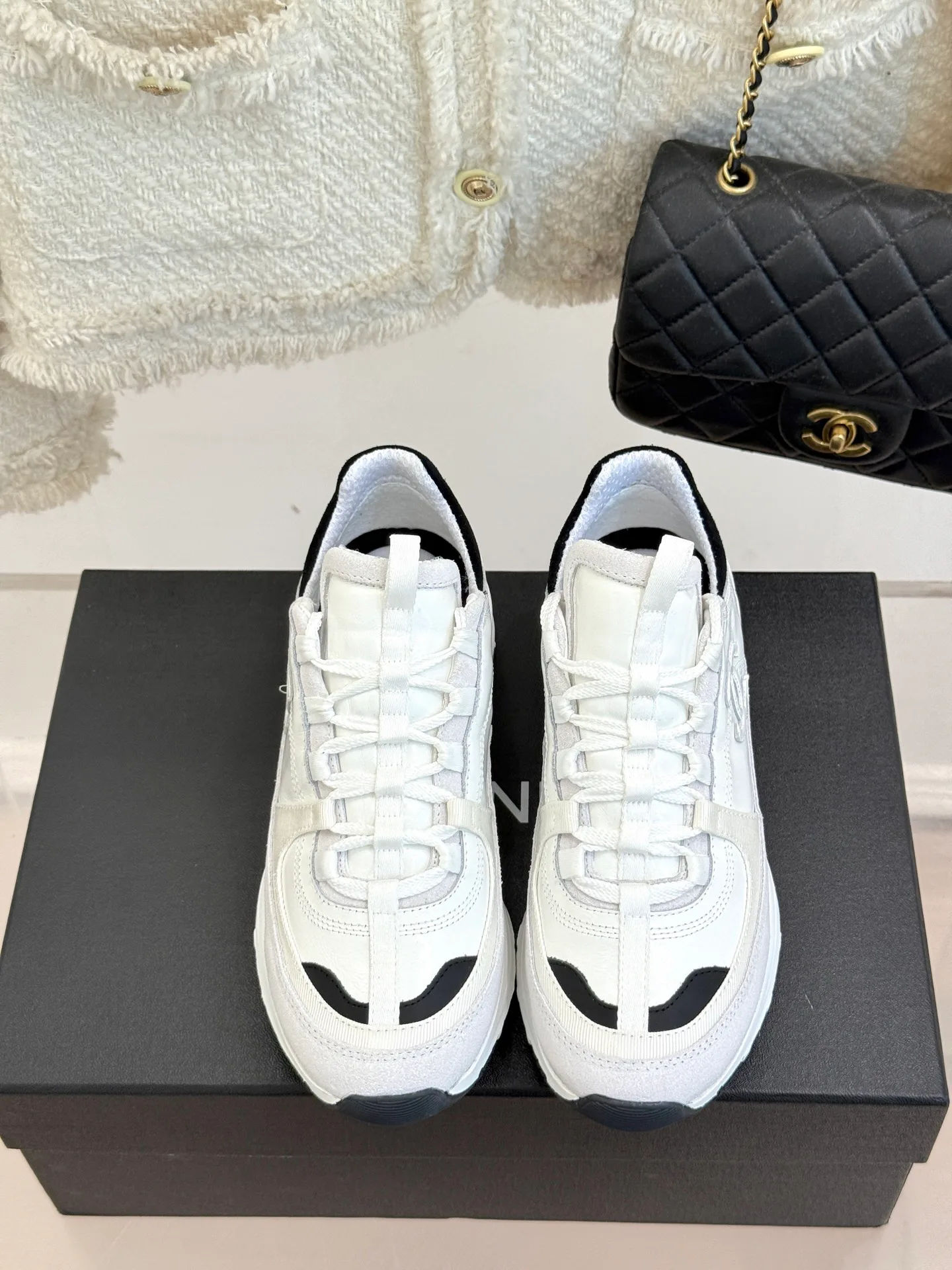 Кроссовки Женские Chanel 9176985