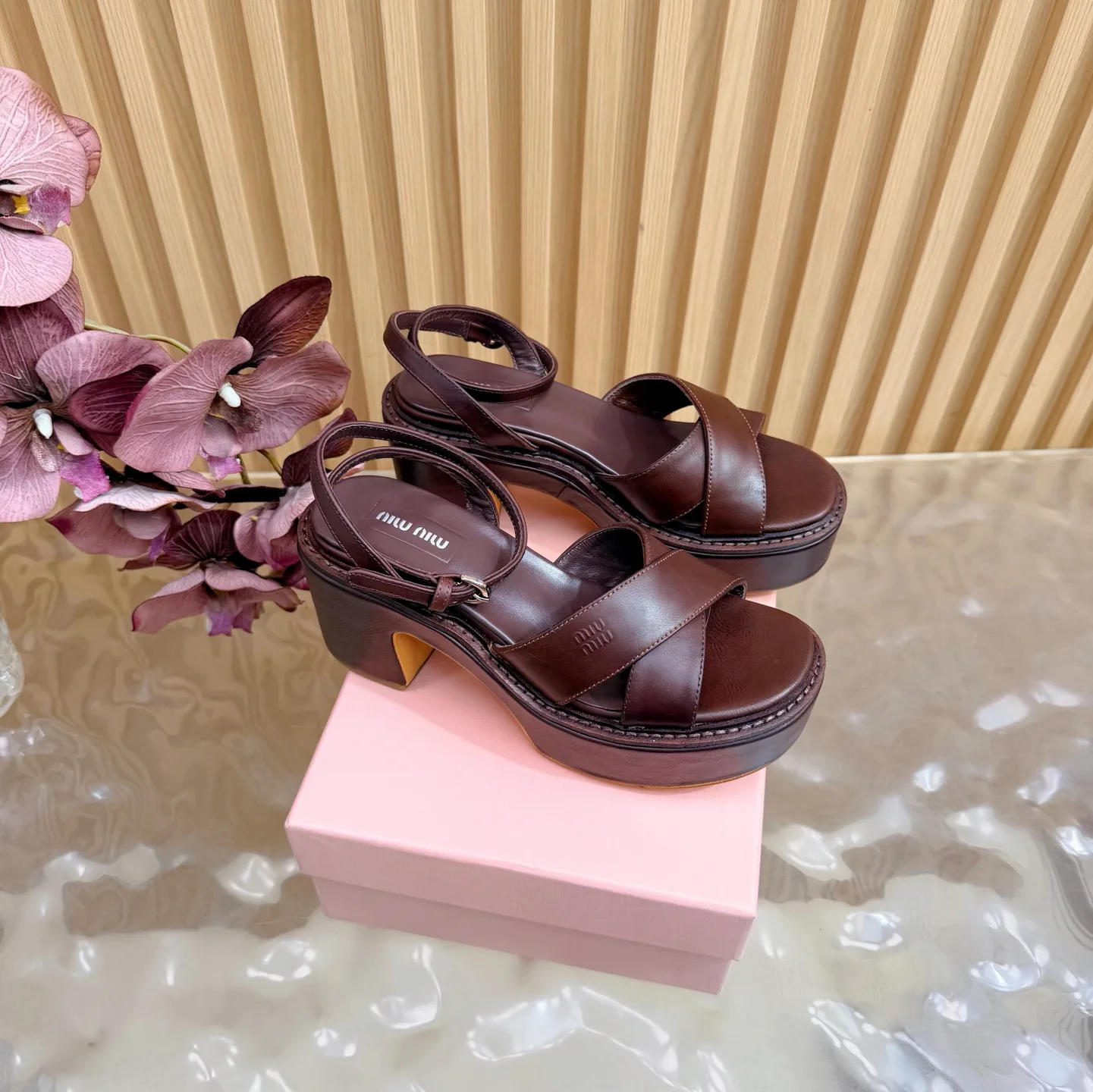 Босоножки Женские Miu Miu 11432096