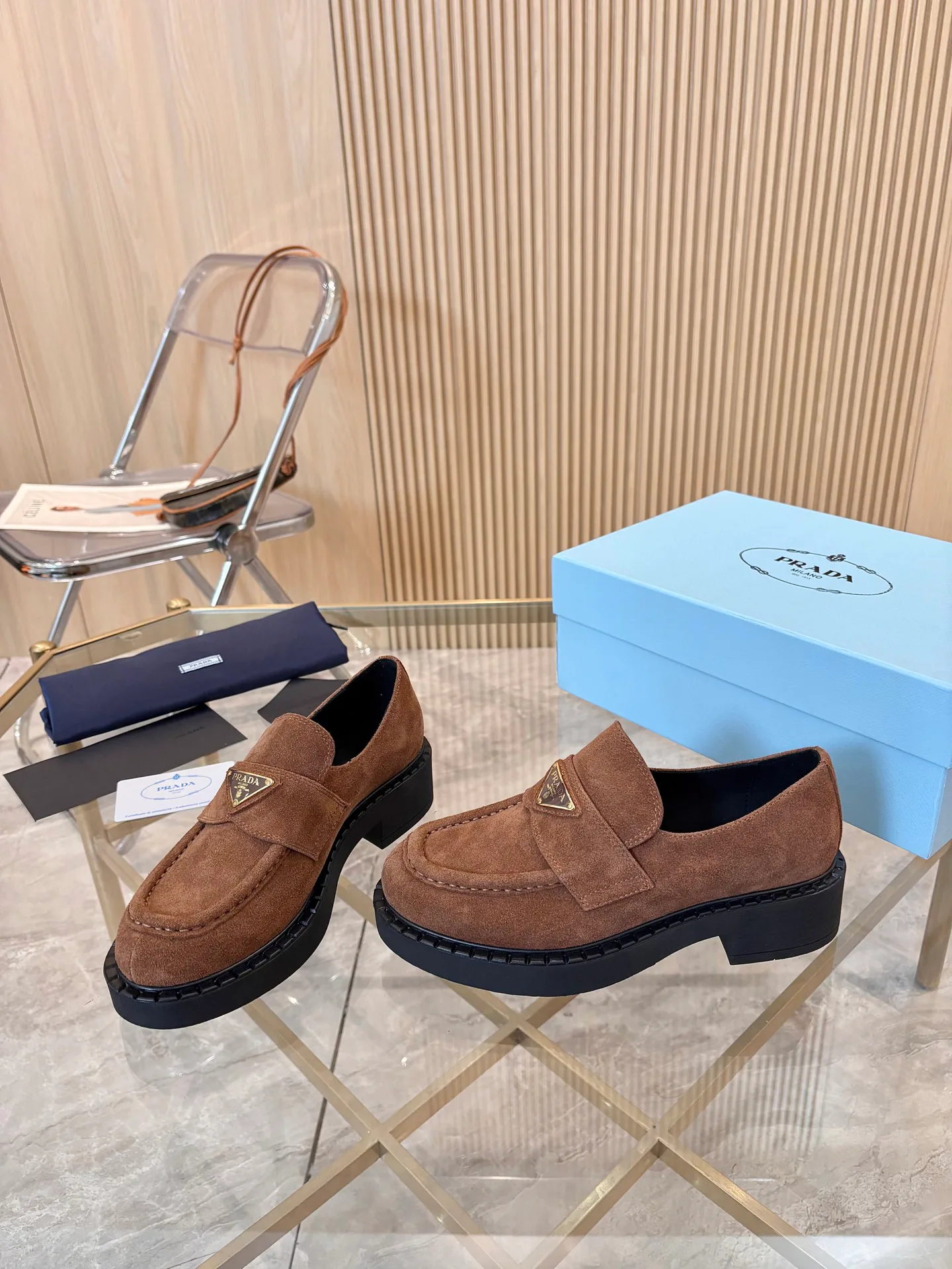 Лоферы И Мокасины Женские Prada 17524787