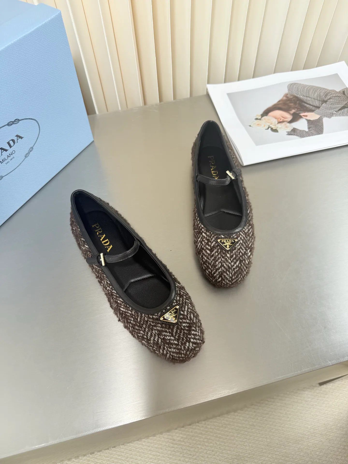 Балетки Женские Prada 18760819
