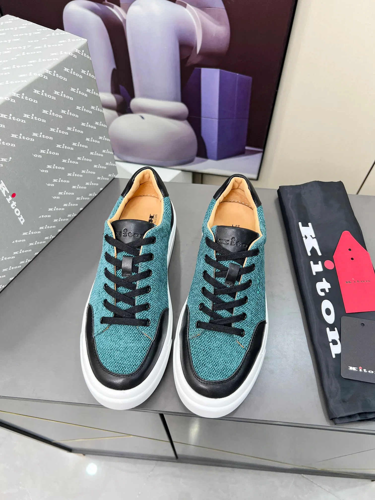 Кеды Мужские Kiton 75534