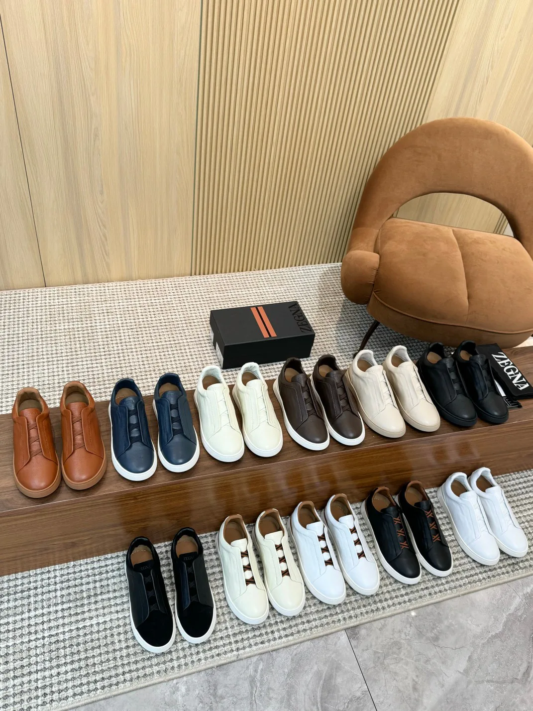 Кроссовки Мужские Zegna 18265385